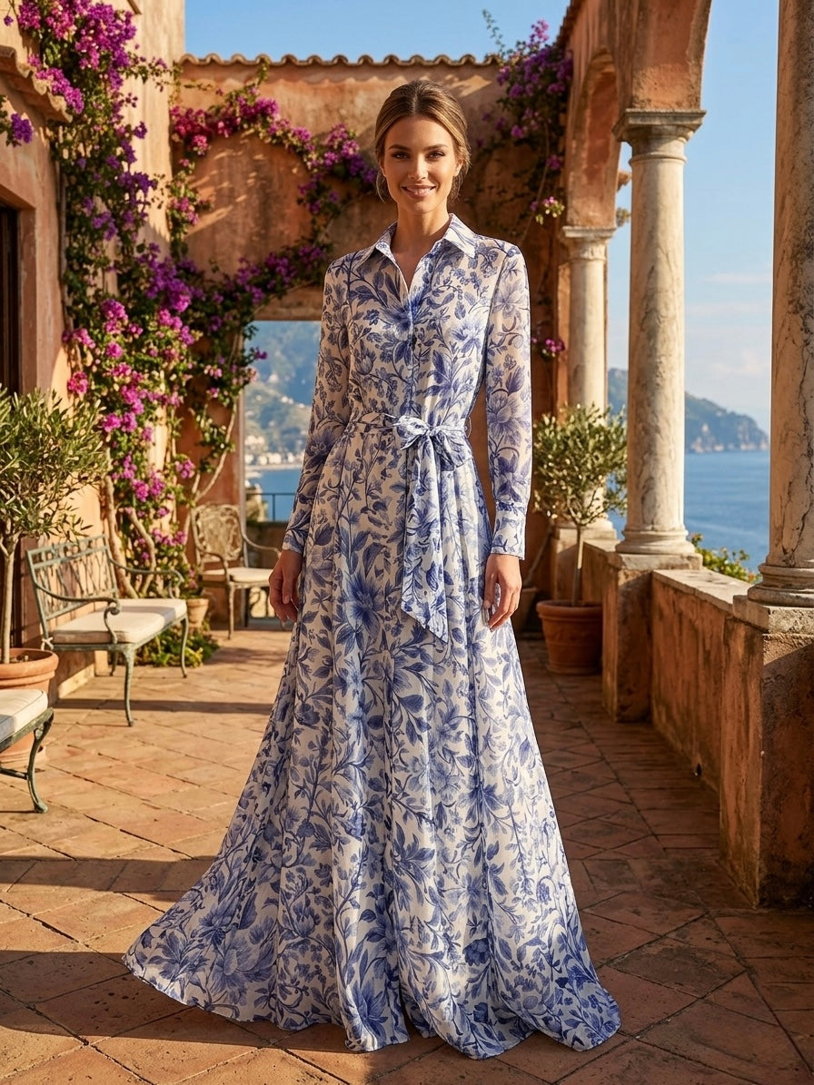 Abito Chemisier Fantasia Giada Curti