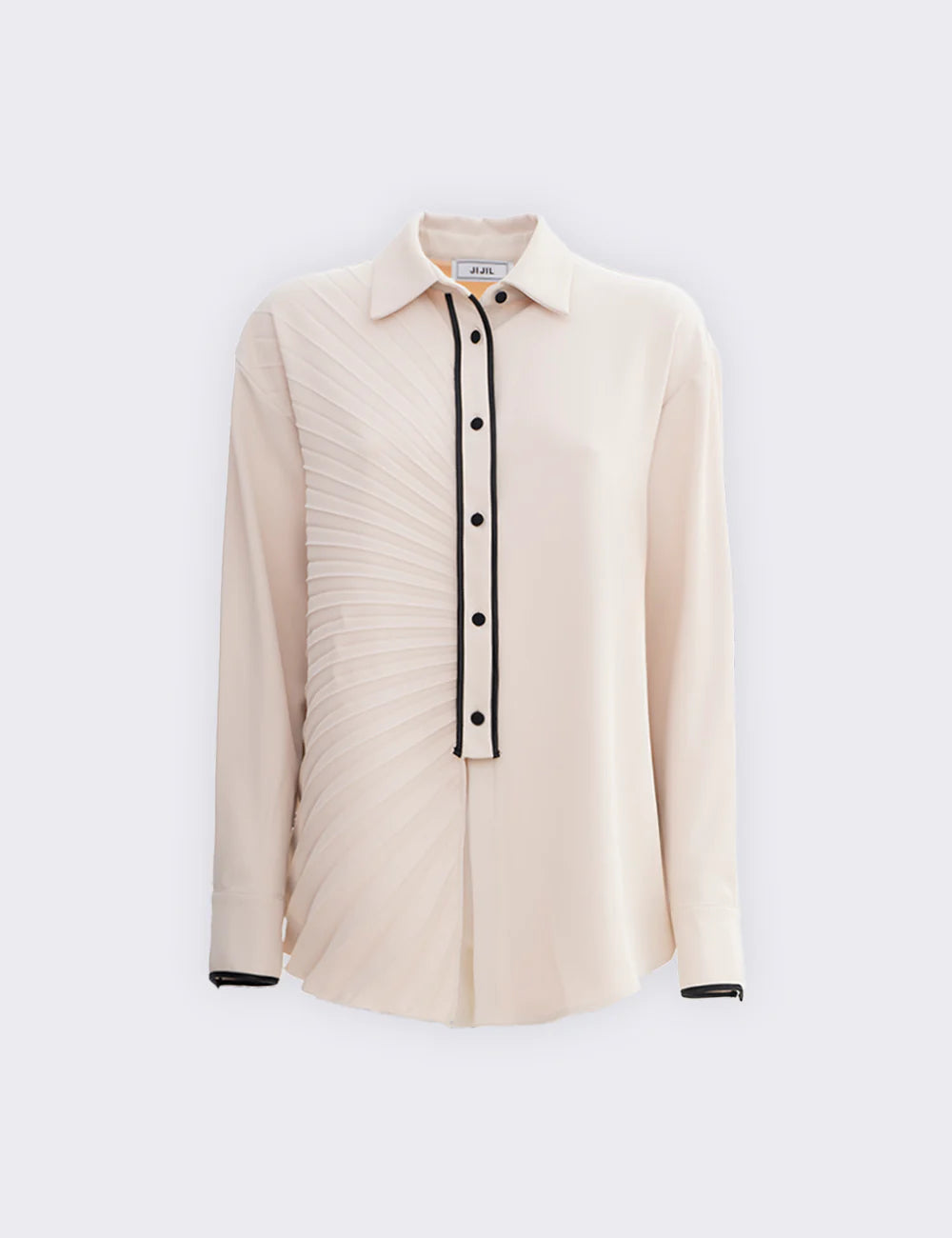 Camicia con plissettatura