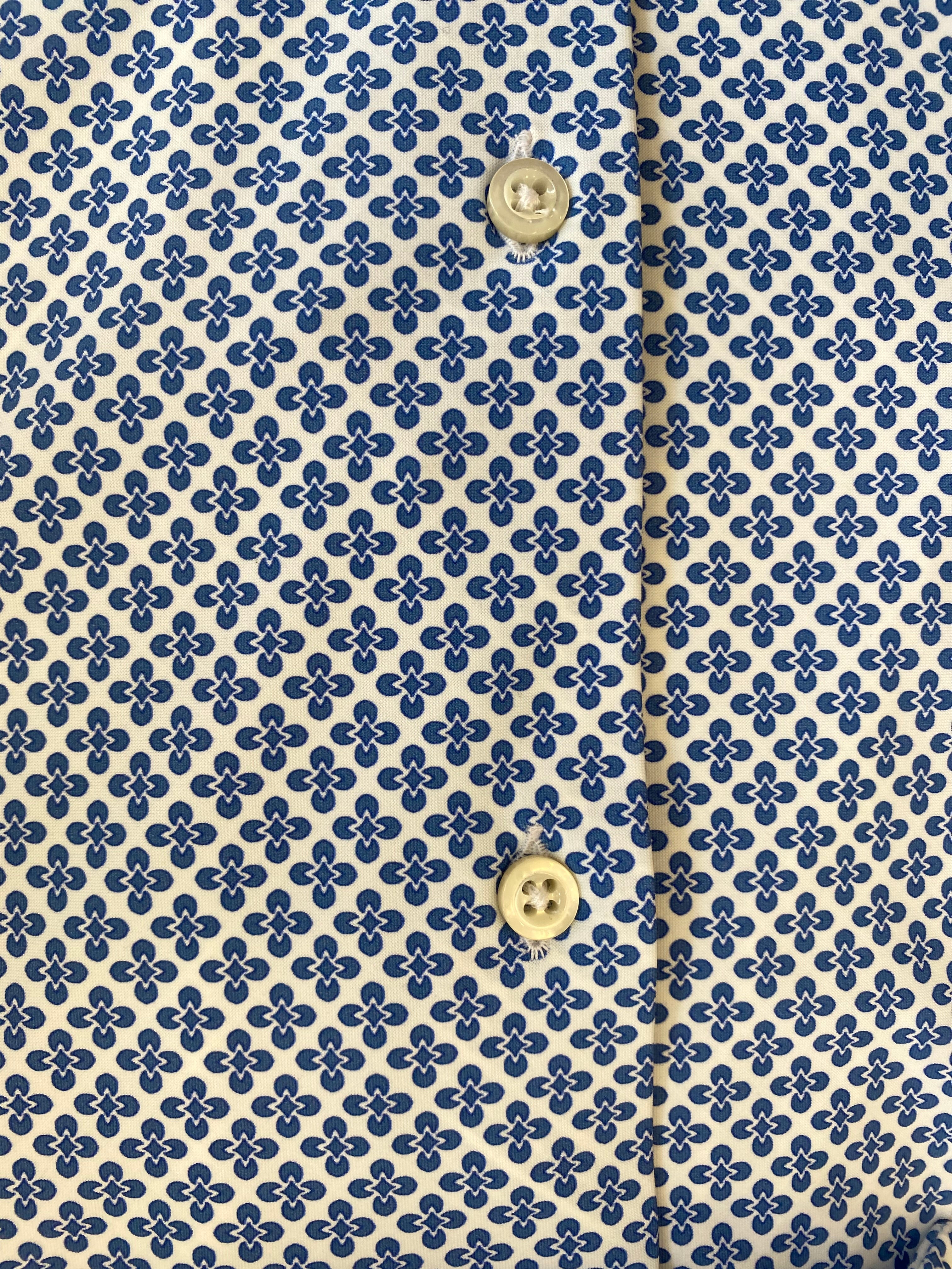 Camicia Fantasia Tessuto Tecnico Bielastica