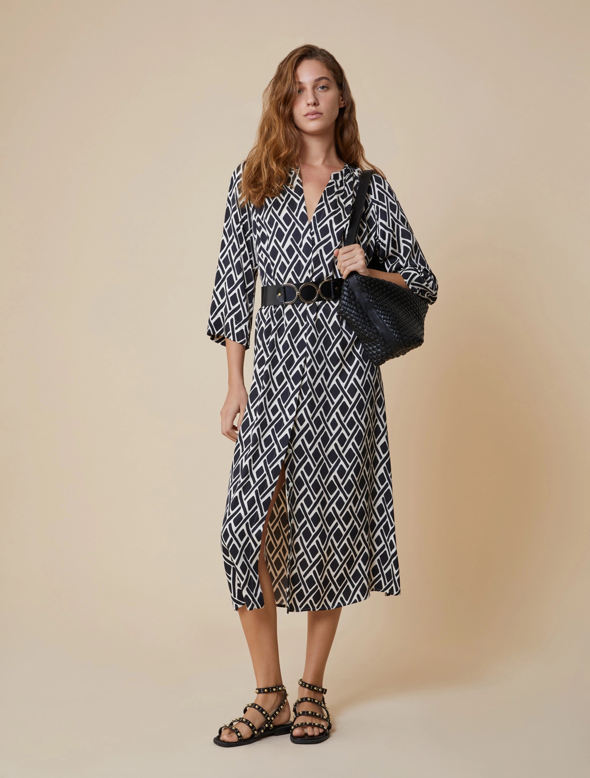 Chemisier In Twill A Fantasia
