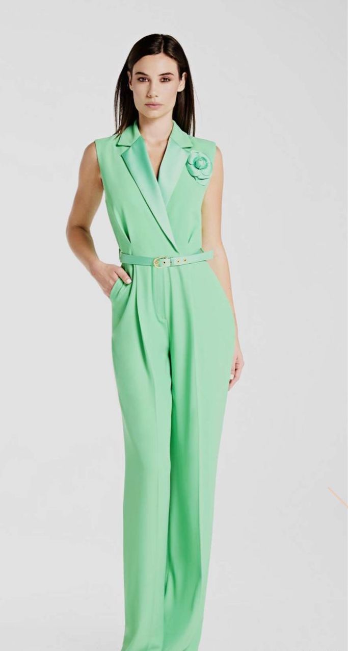 Tuta Con Rever In Raso