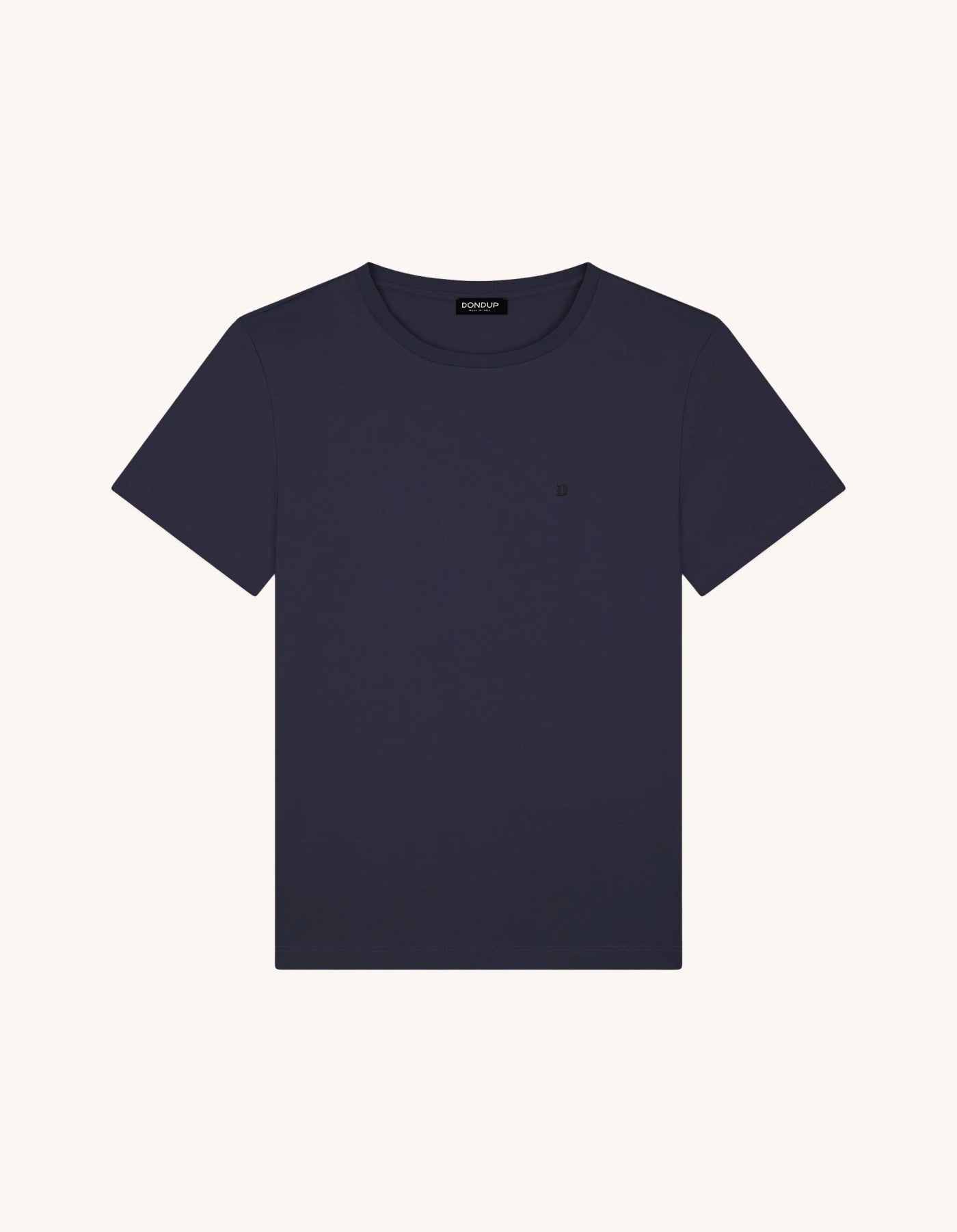 T-Shirt Girocollo in Cotone