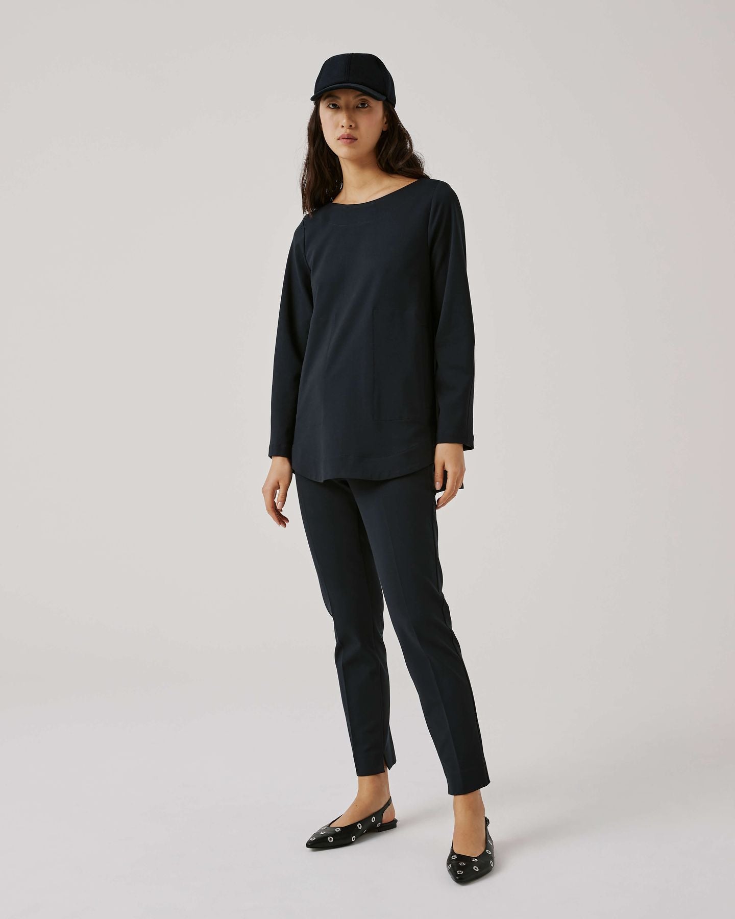 Pantaloni Sigaretta in Punto Milano