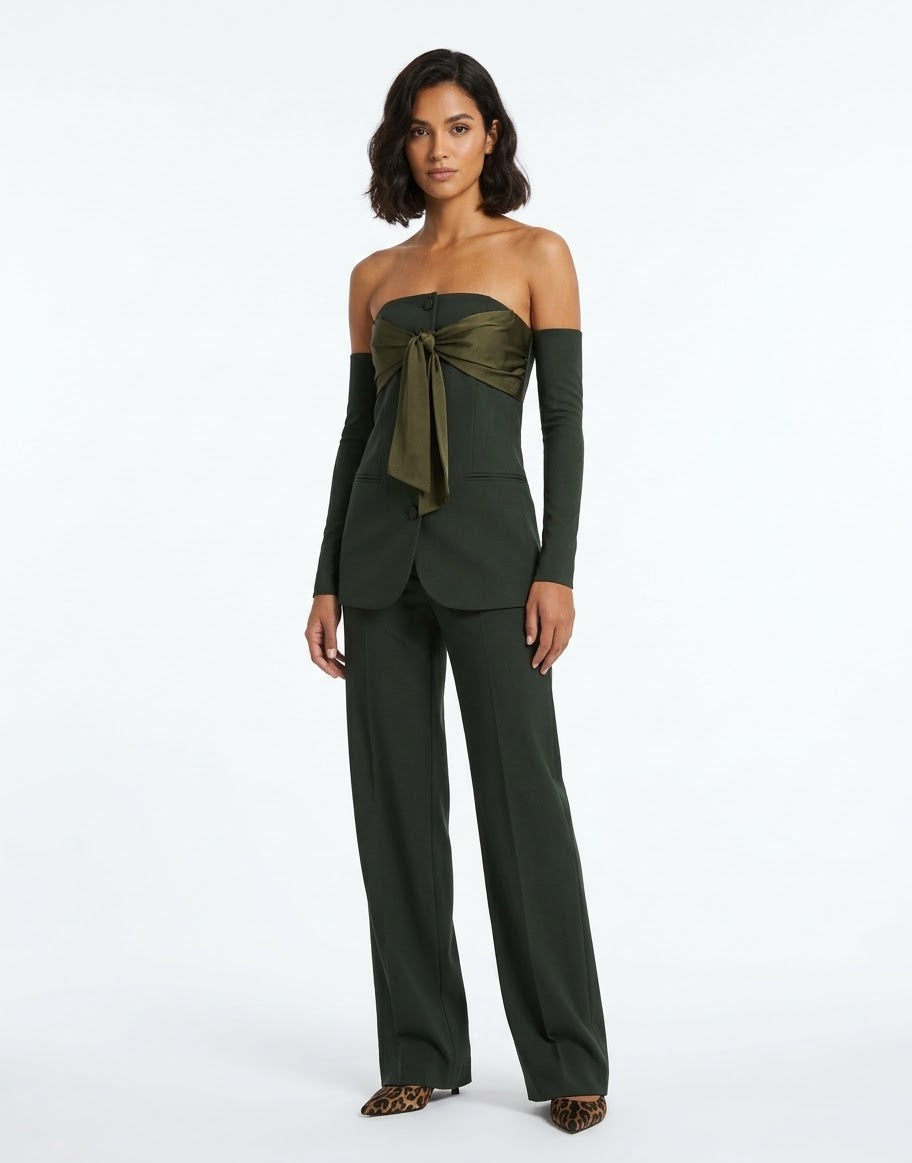 Completo Bustier Con Pantalone