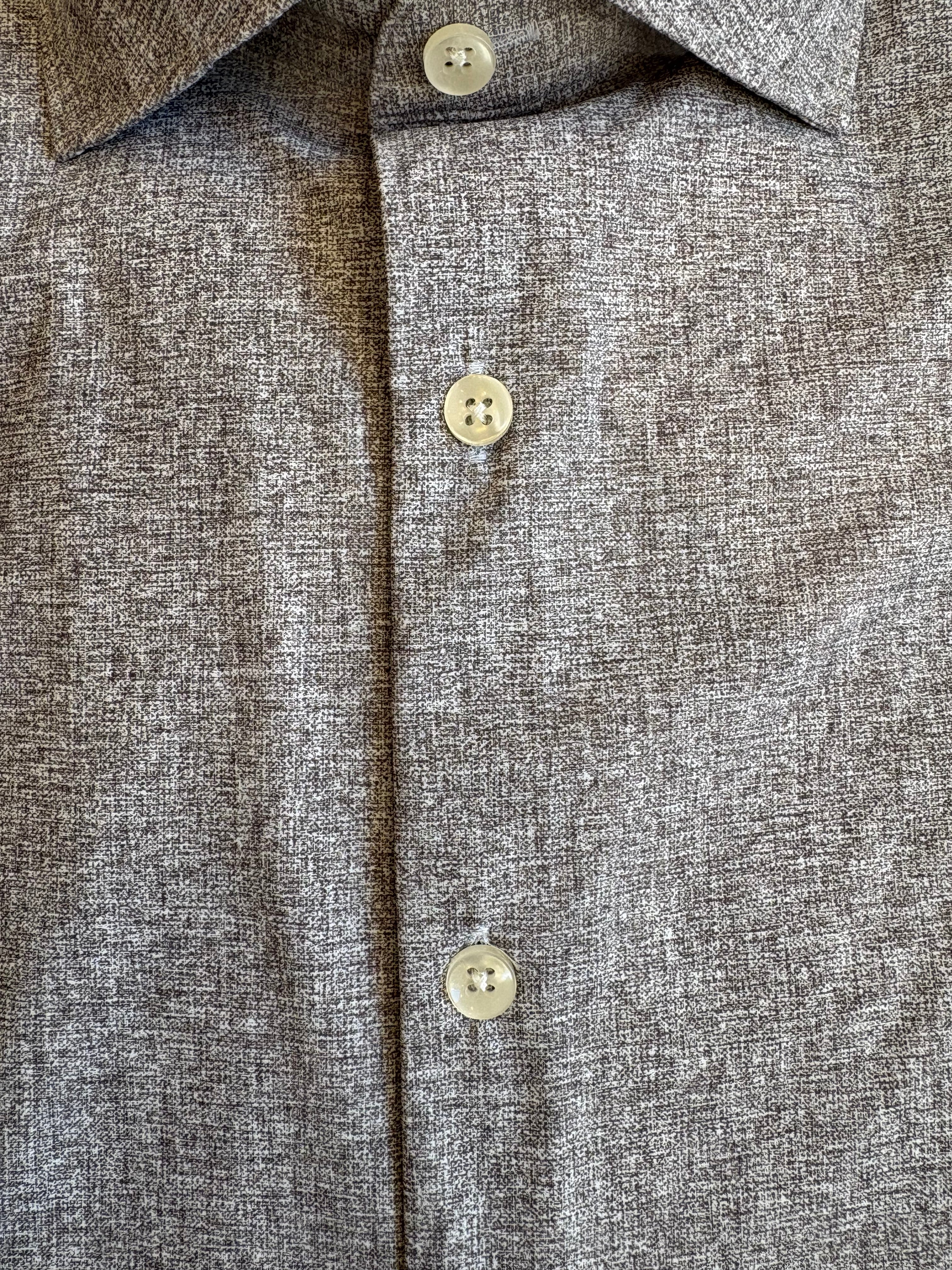 Camicia Elasticizzata In Tessuto Tecnico
