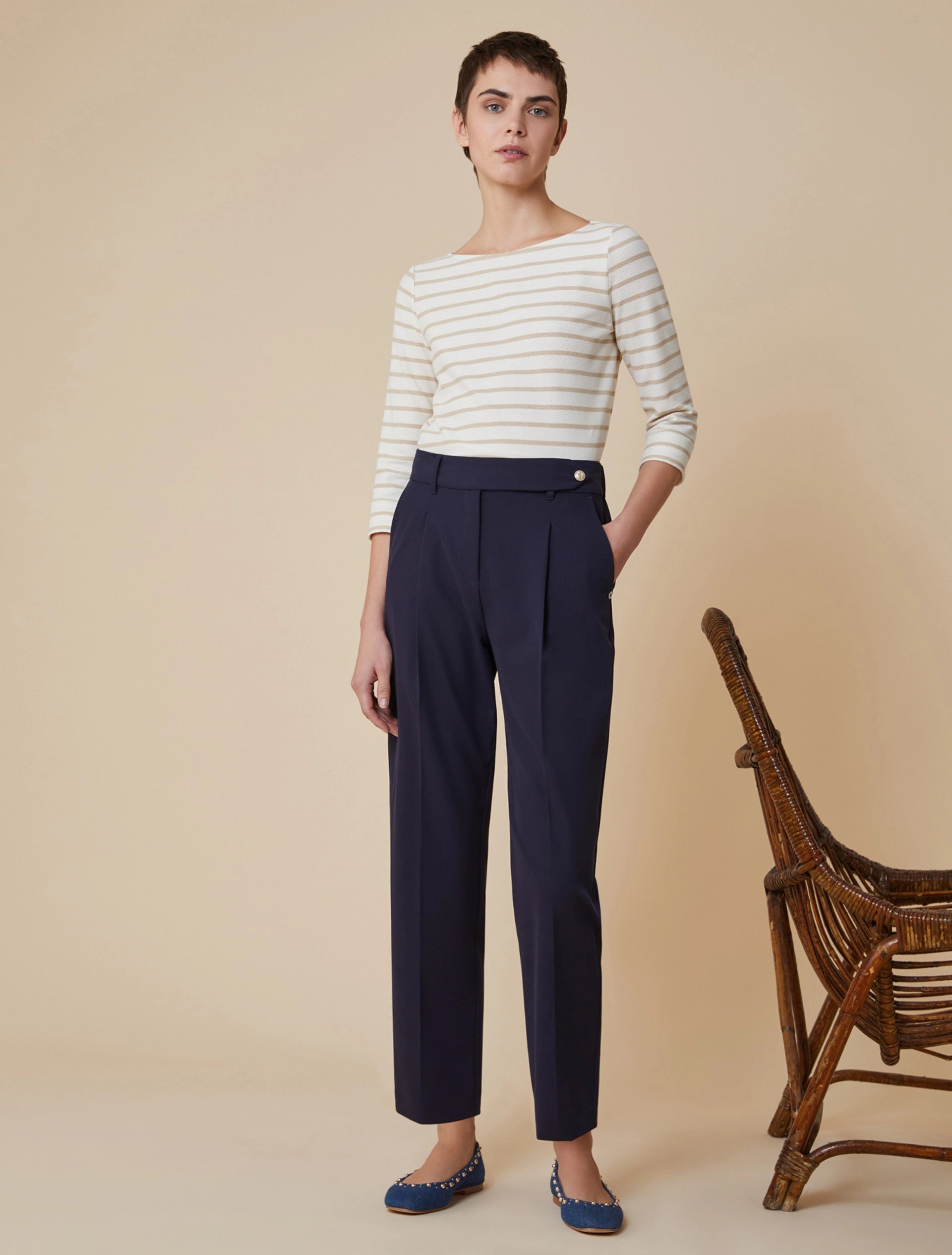 Pantaloni In Twill