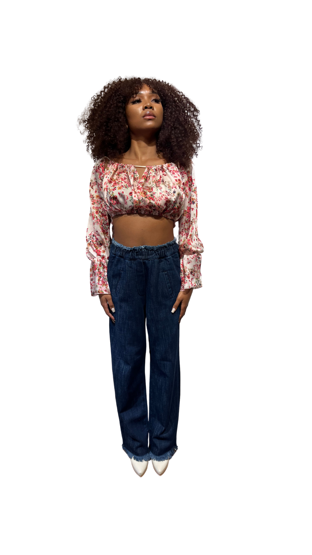 Blusa fiori