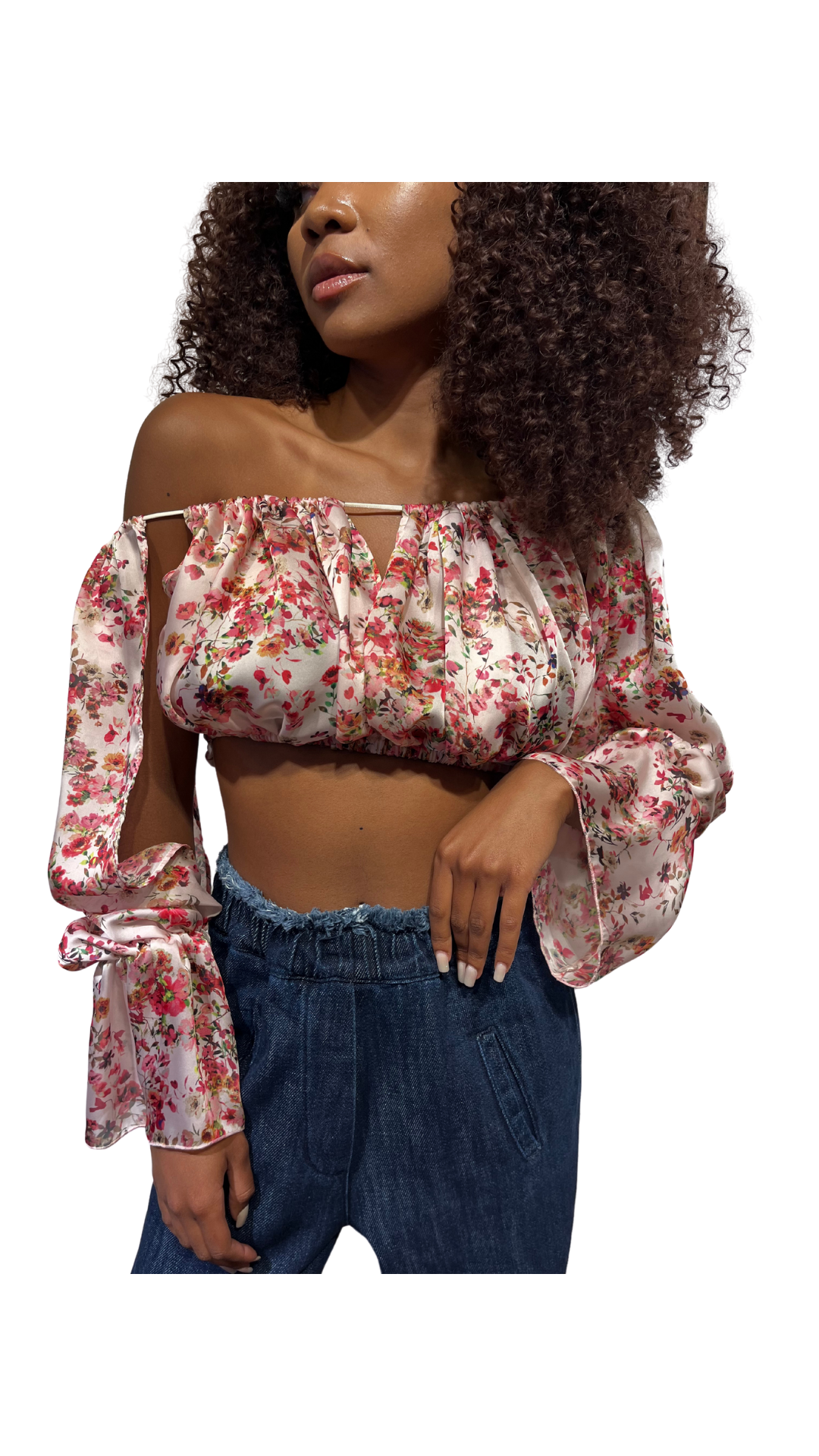 Blusa fiori