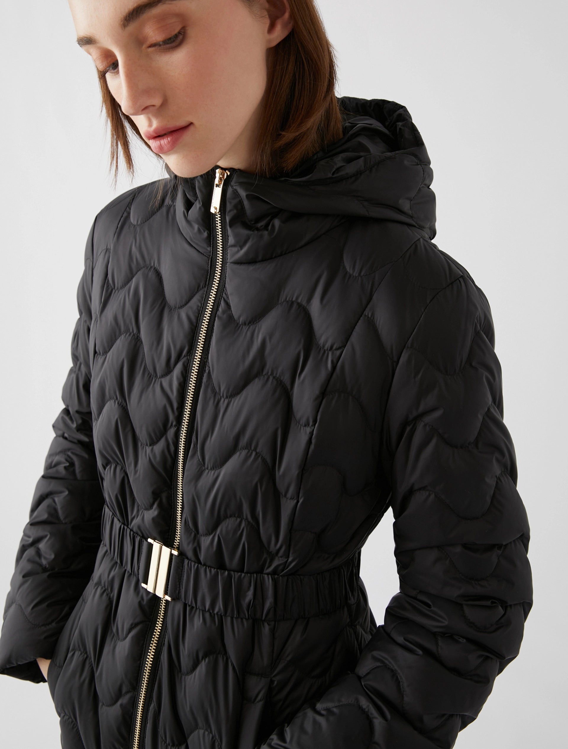 Piumino con impunture a onde PENNY BLACK