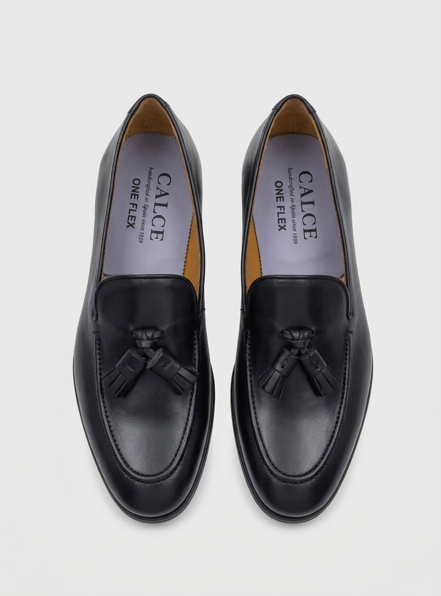 Mocassino Flessibile in Pelle con Nappine