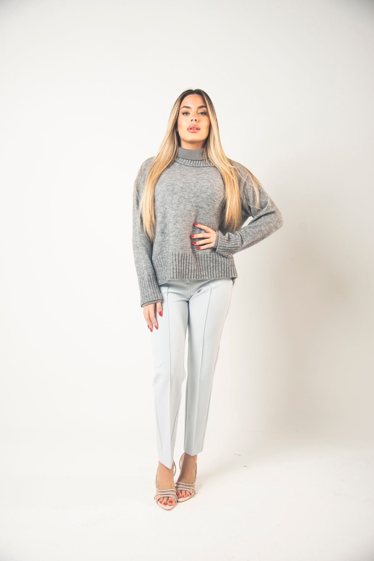 pantalone Con Piega