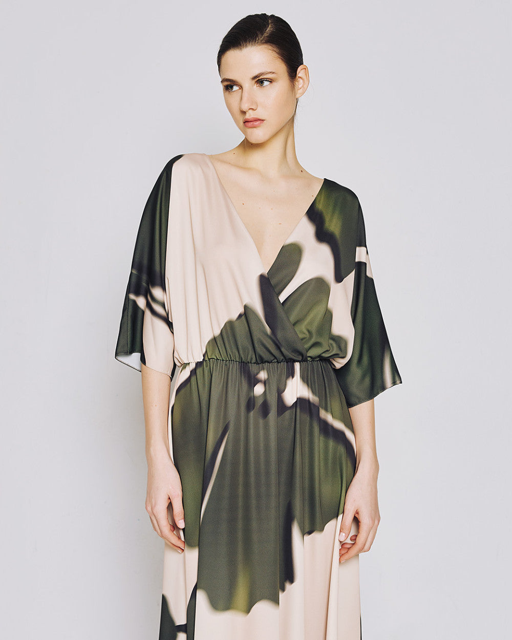 Abito Avvolgente Stampato