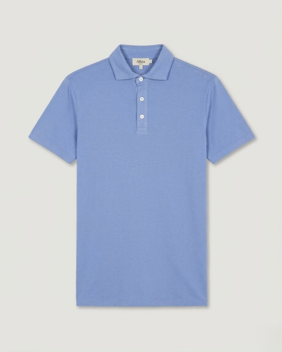 Polo In Ice Cotton