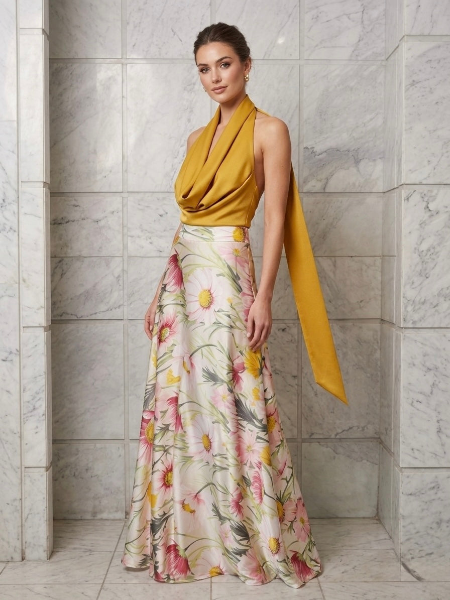 Top Morbido In Satin Giada Curti