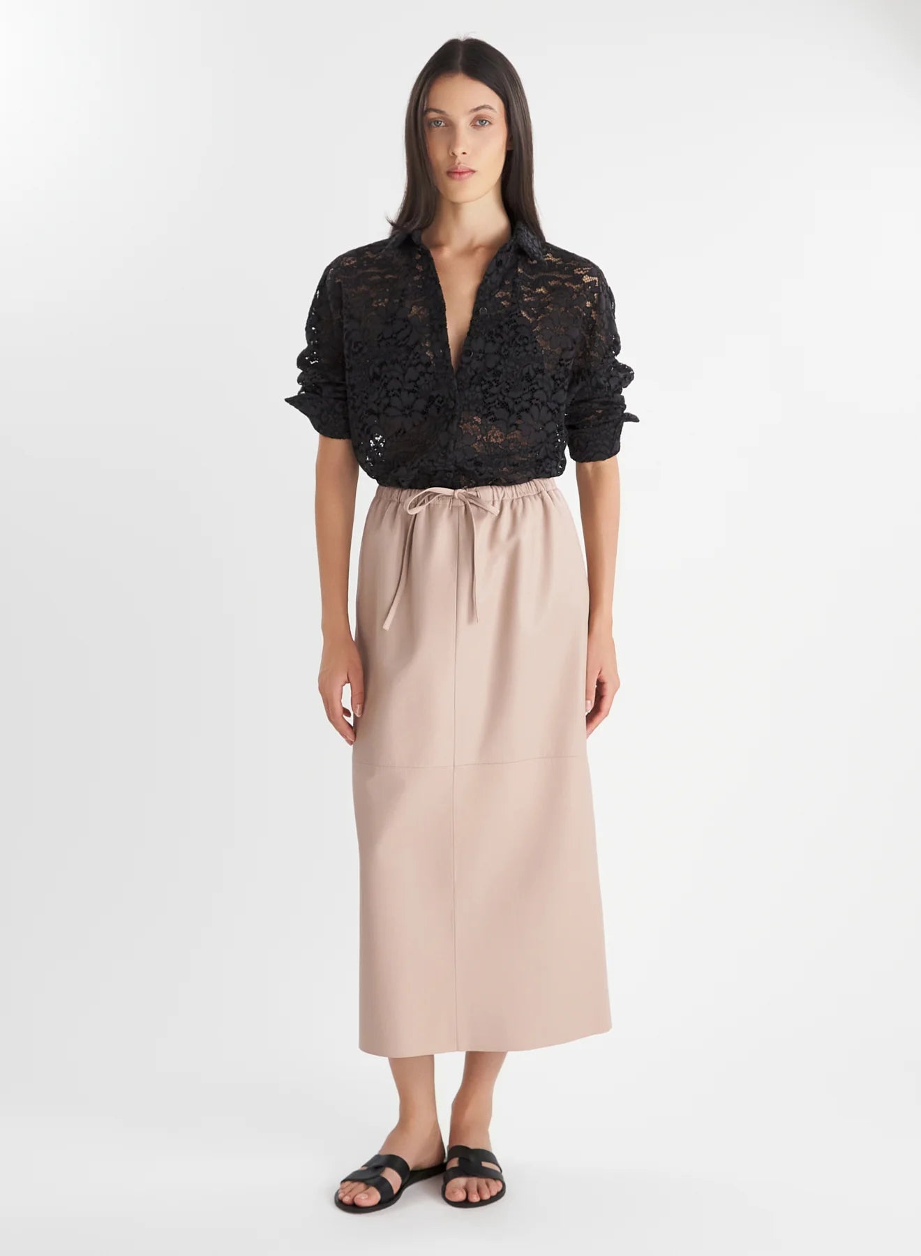 Camicia in Pizzo Sfoderata