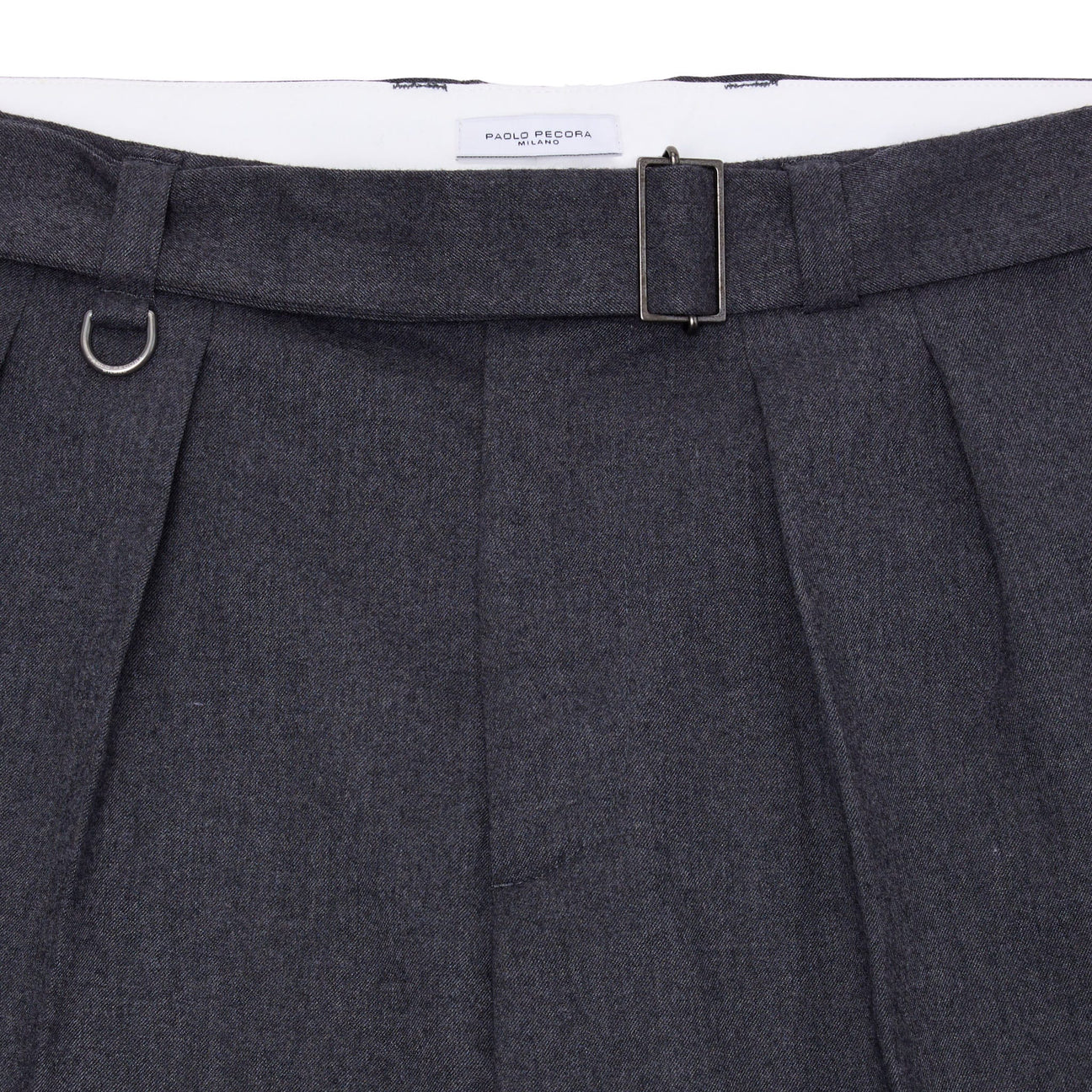 PANTALONE SARTORIALE CON DOPPIA PINCES E CINTURA