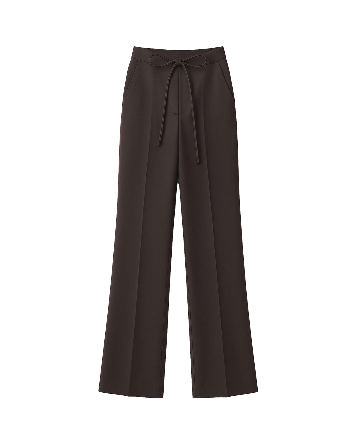 PANTALONI CON PINCES E COULISSE