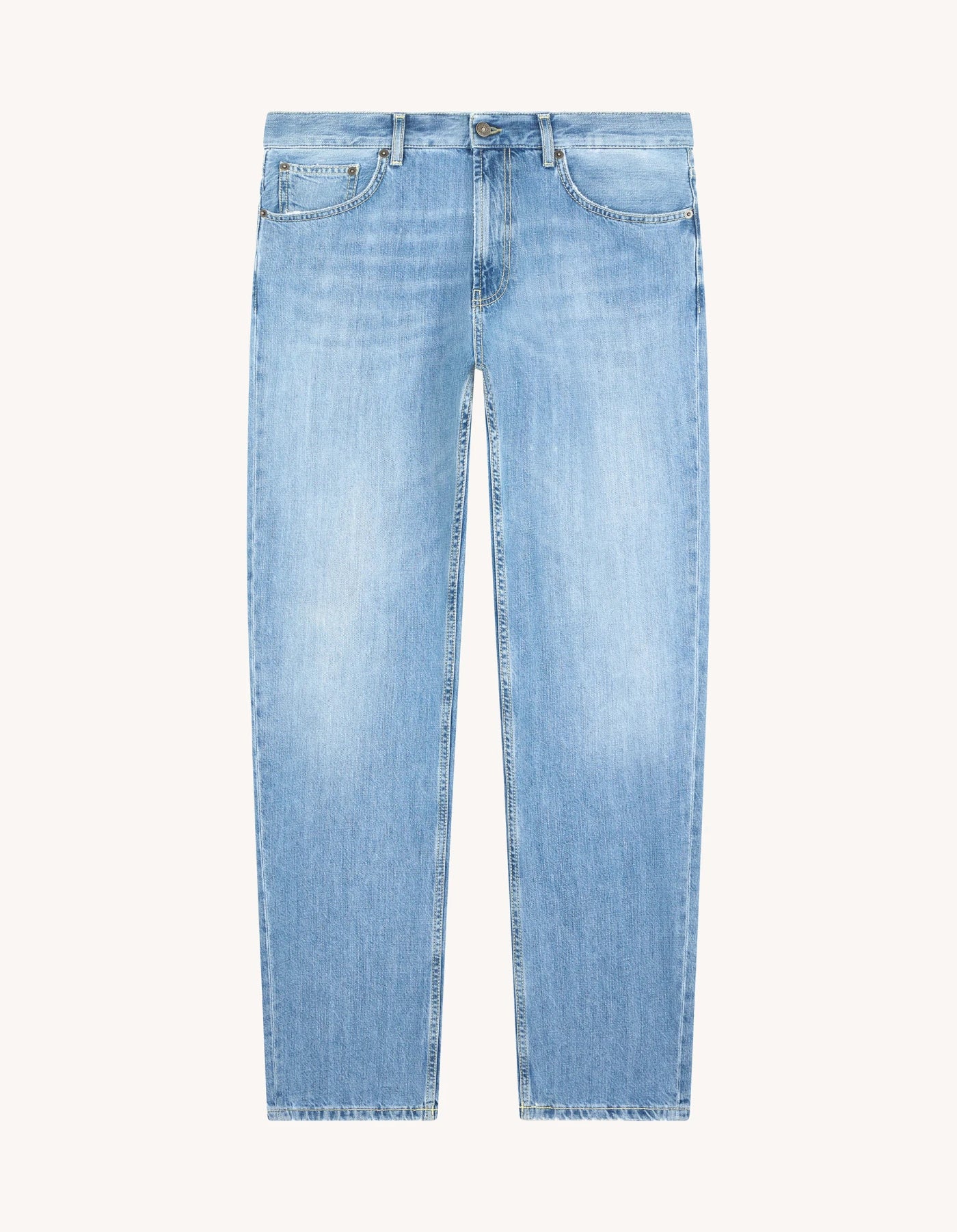 Jeans Carrot in Denim Fisso Riciclato
