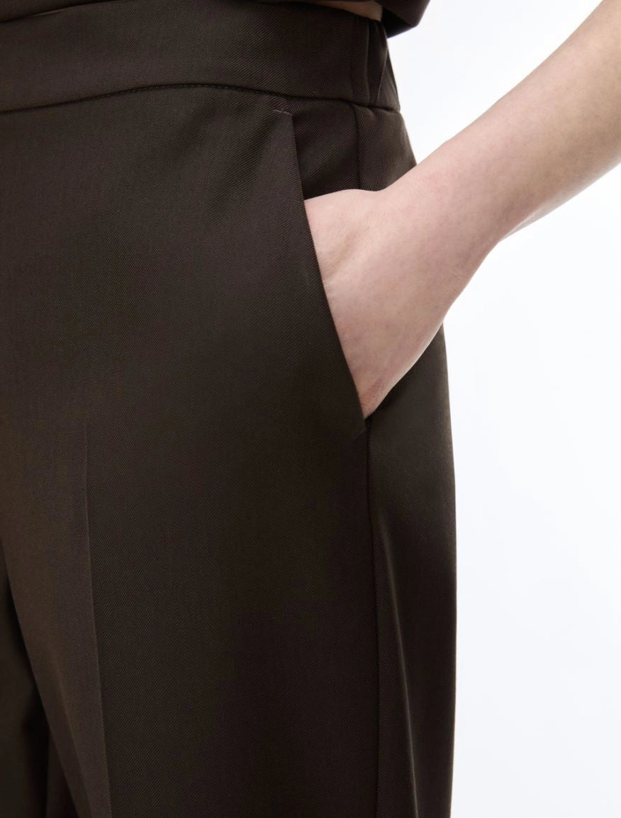 Pantaloni in Tessuto Stretch