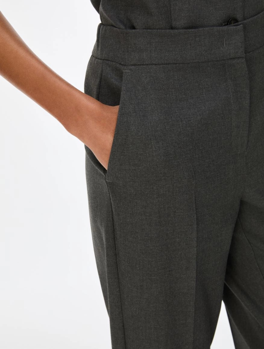 Pantaloni in Tessuto Stretch