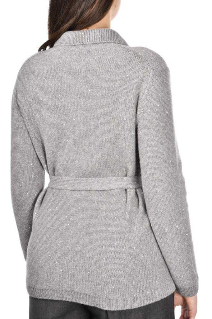 Giacca Con Cintura Gran Sasso