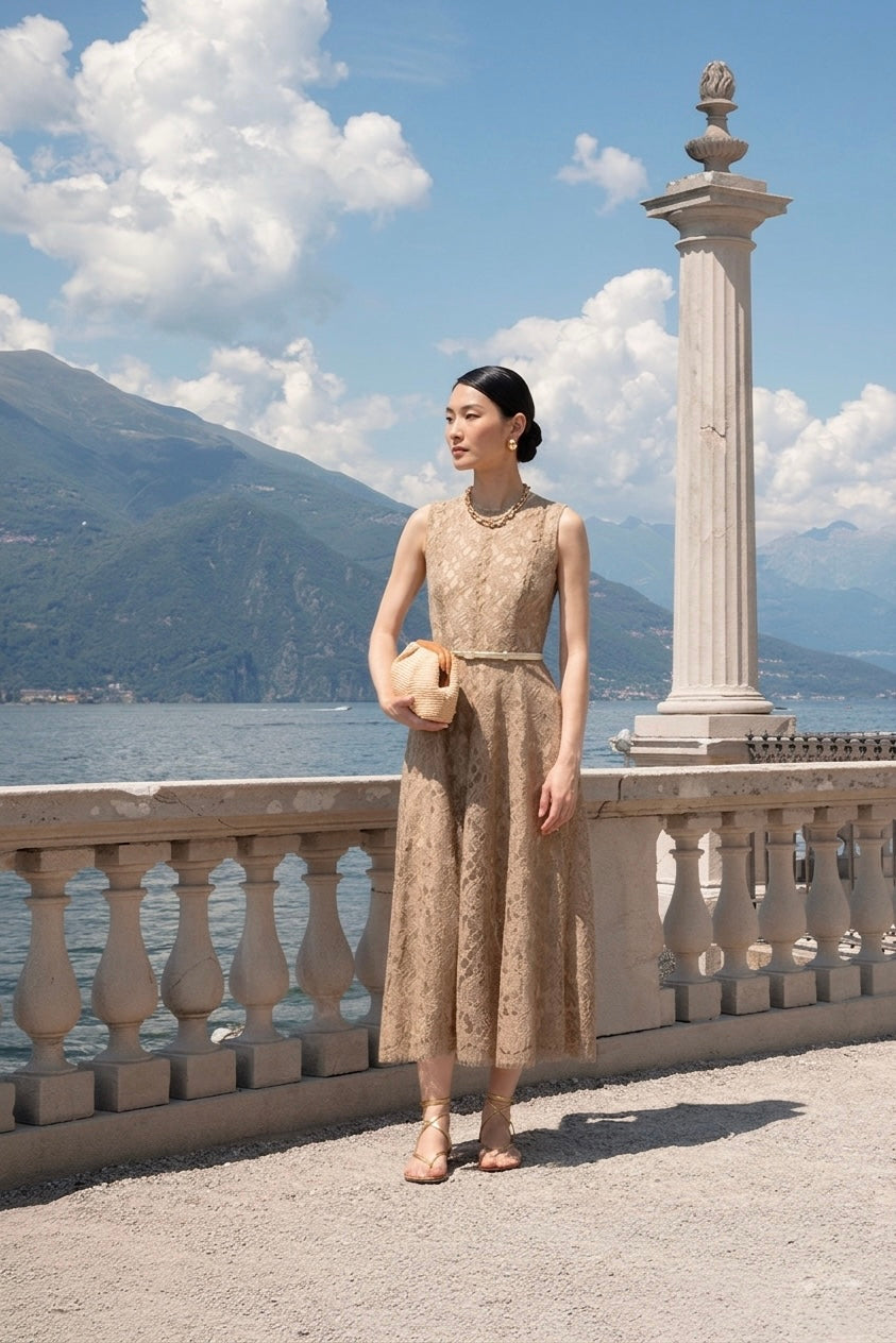 Abito In Pizzo Giromanica