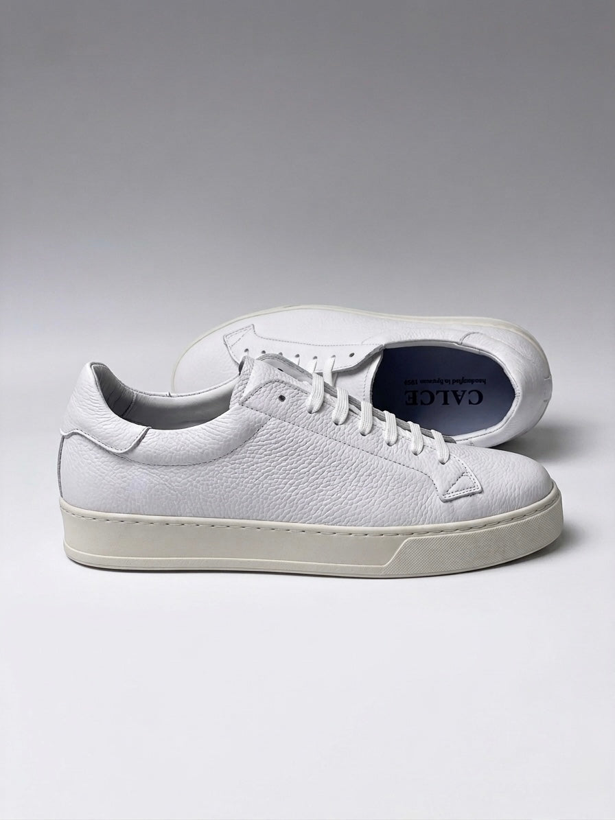 Sneakers In Pelle Di Cervo