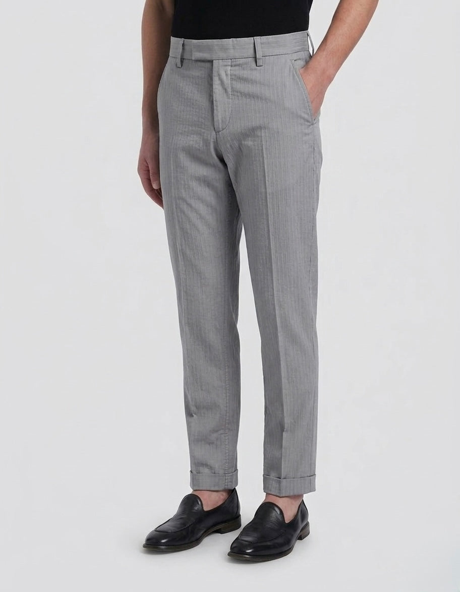 Pantalone Regular Fitin con Armatura di Cotone Fondo 17,5 dON DUP