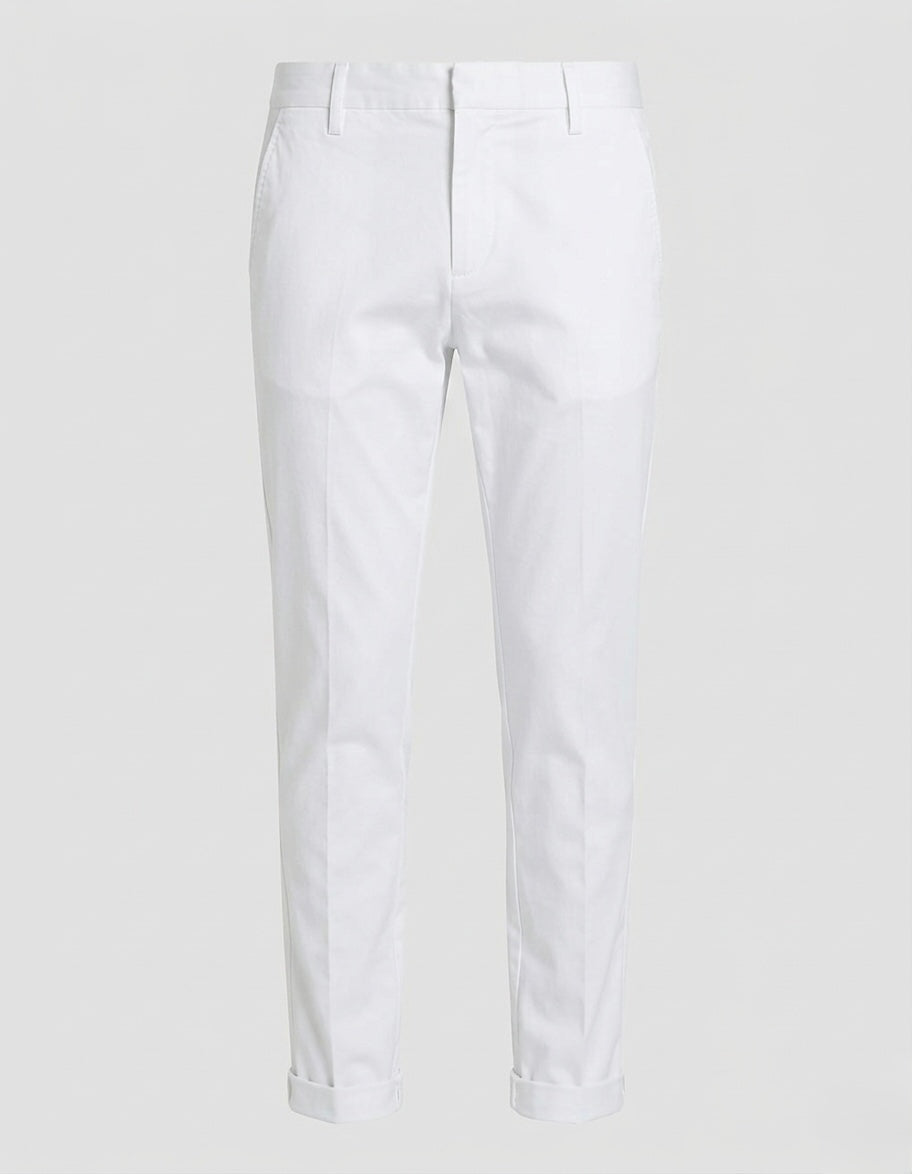 Pantaloni Gaubert in Popeline Cotone e Nylon DON DUP