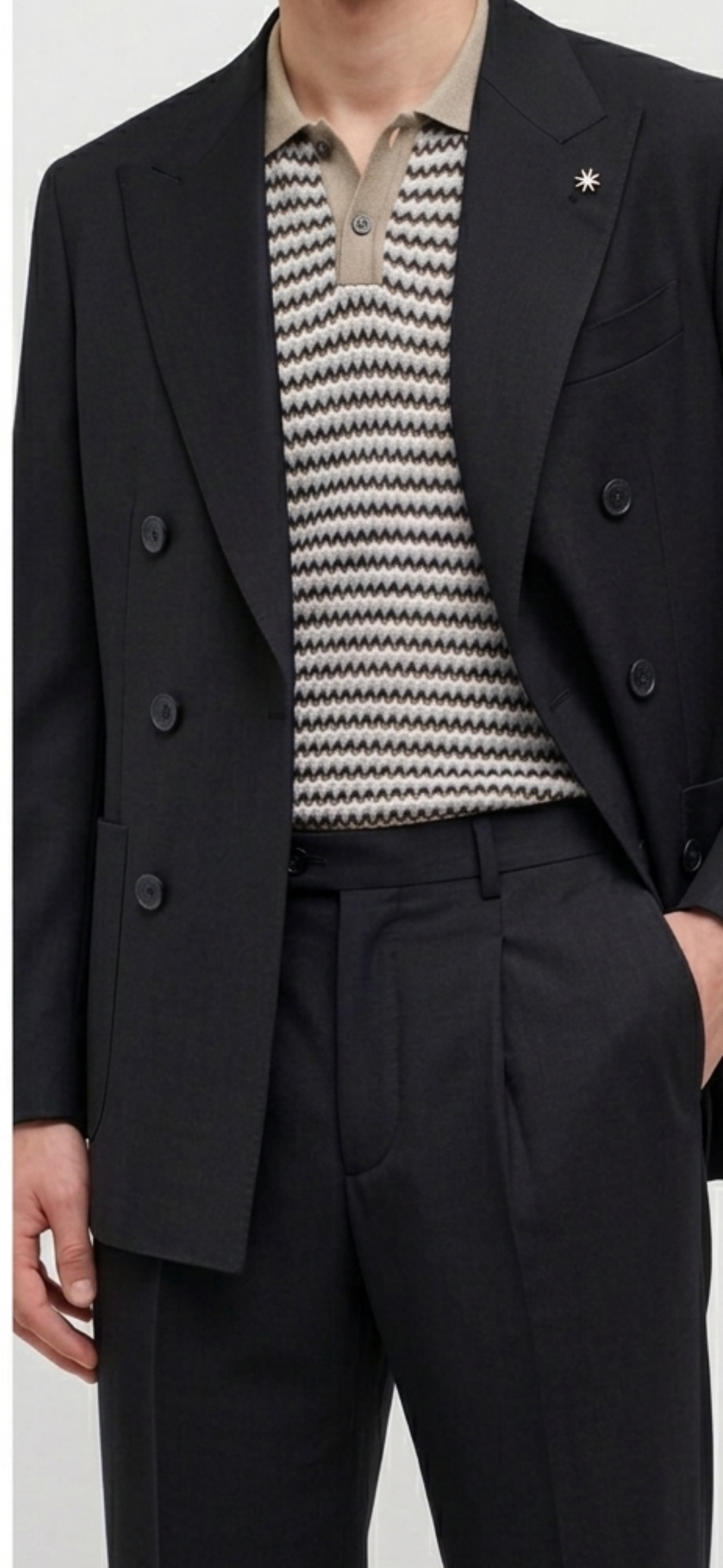 Abito Doppiopetto Rever A Lancia