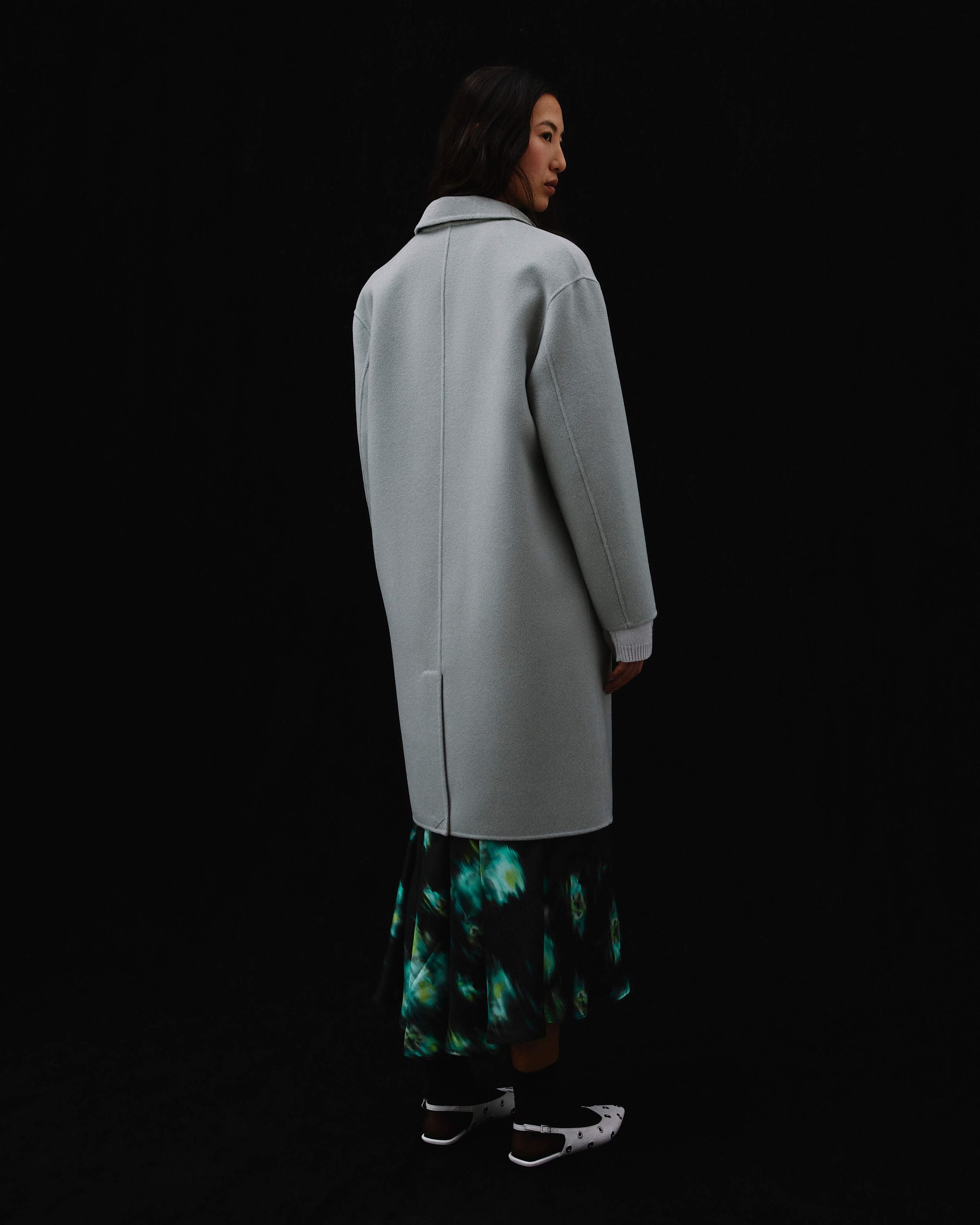 CAPPOTTO DOUBLE IN MISTO CACHEMIRE