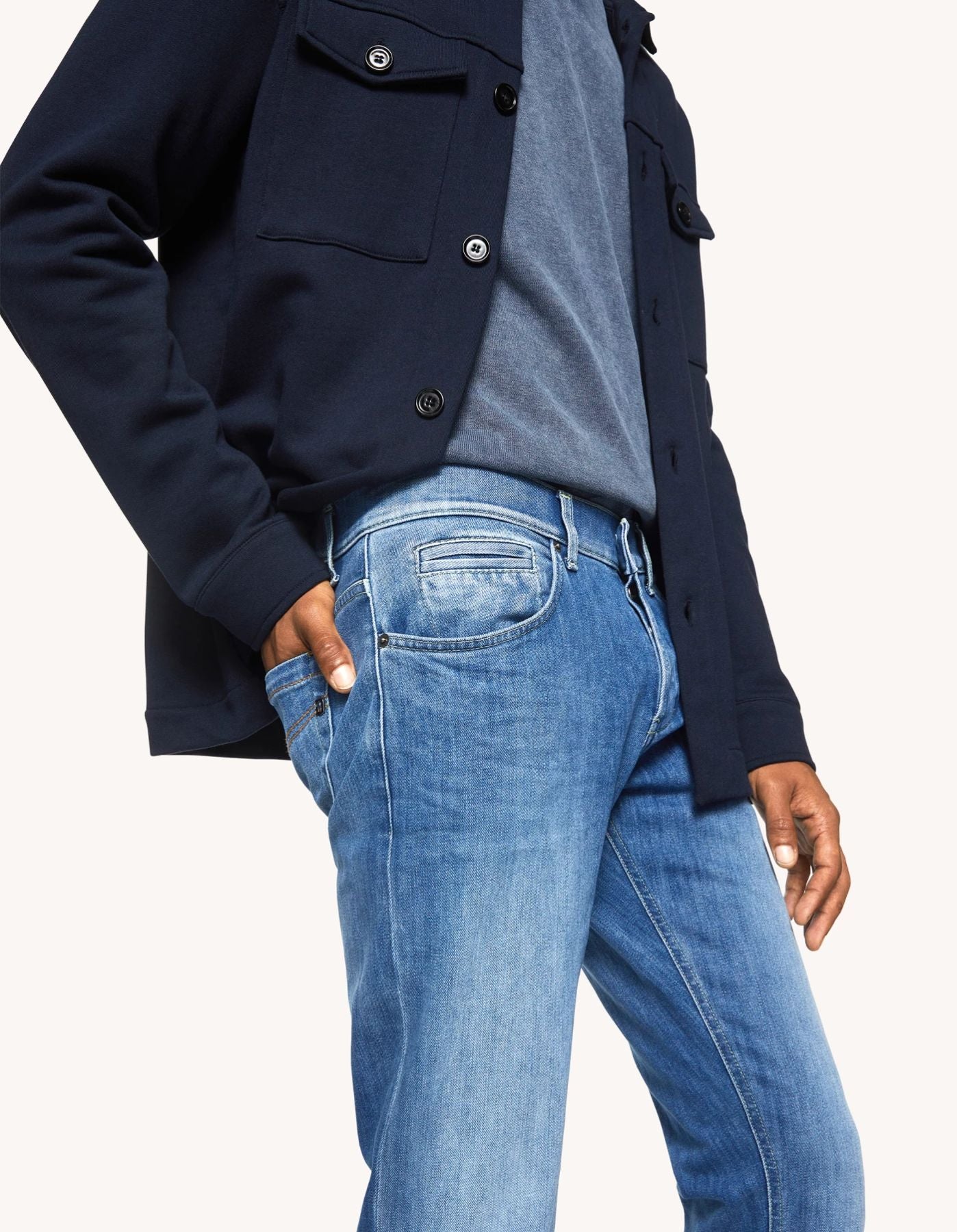 Jeans George skinny in denim stretch Don Dup