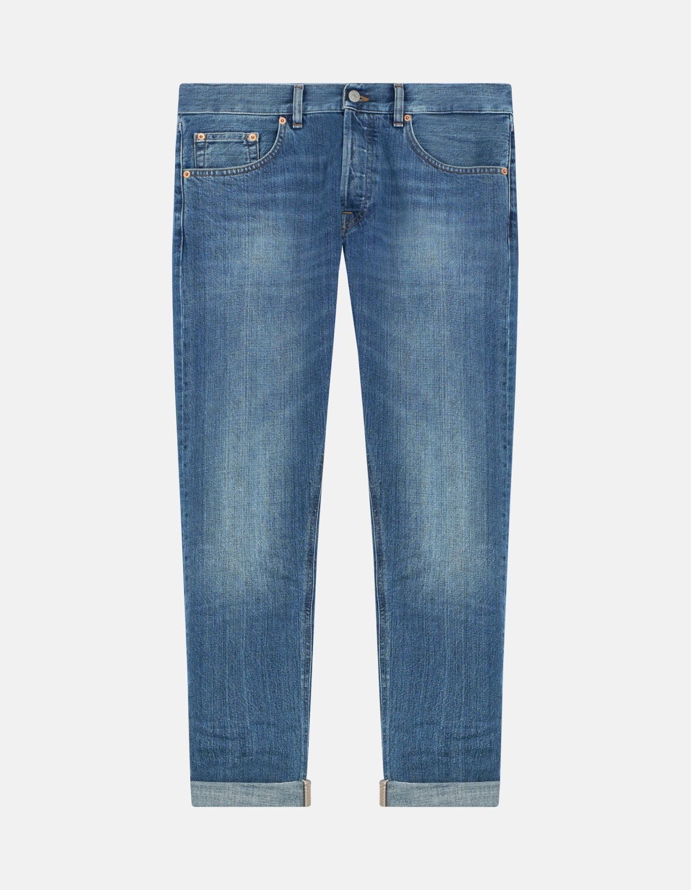 Jeans Icon Regular In Denim Fisso