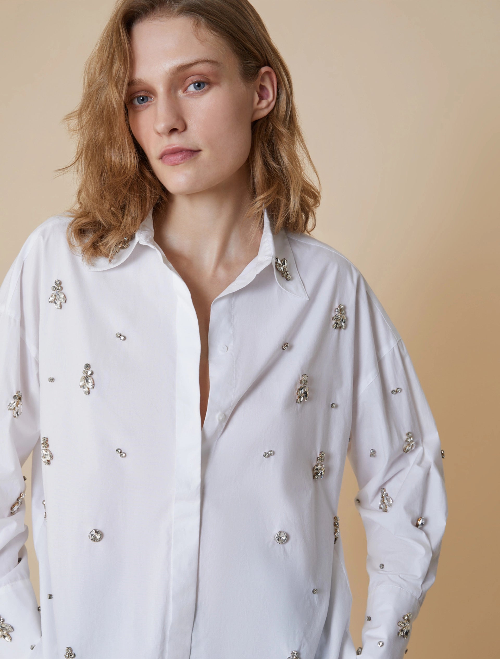 Camicia Con Strass