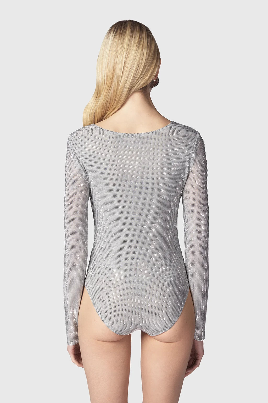 Body in Tulle Ricoperto di Strass.