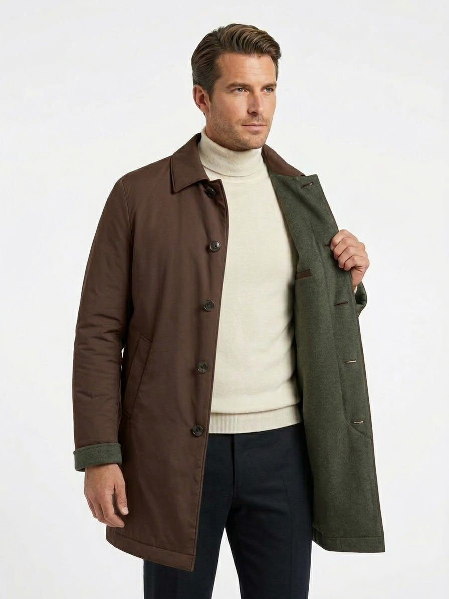 Cappotto Reversibile in Loro Piana Cashmere