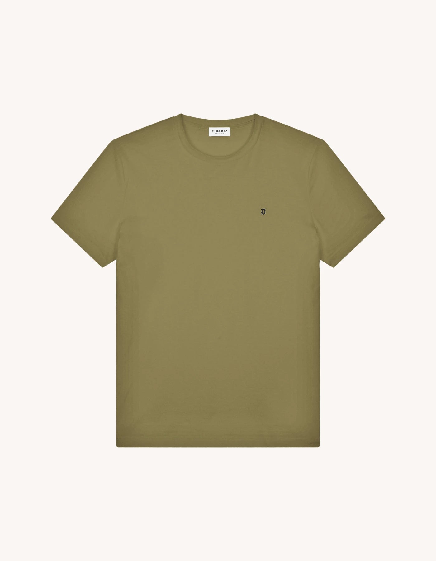 T-Shirt Girocollo in Cotone