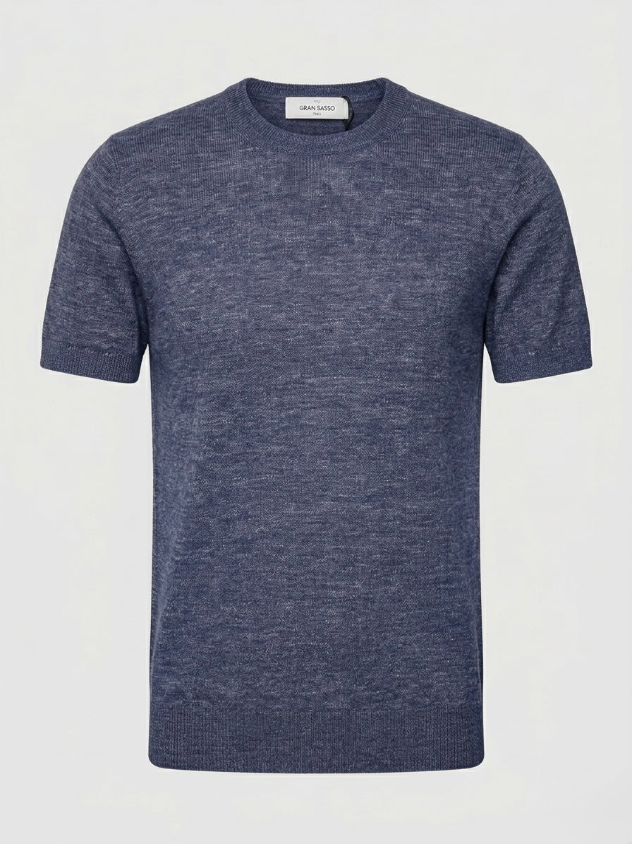 T-shirt In Puro Lino