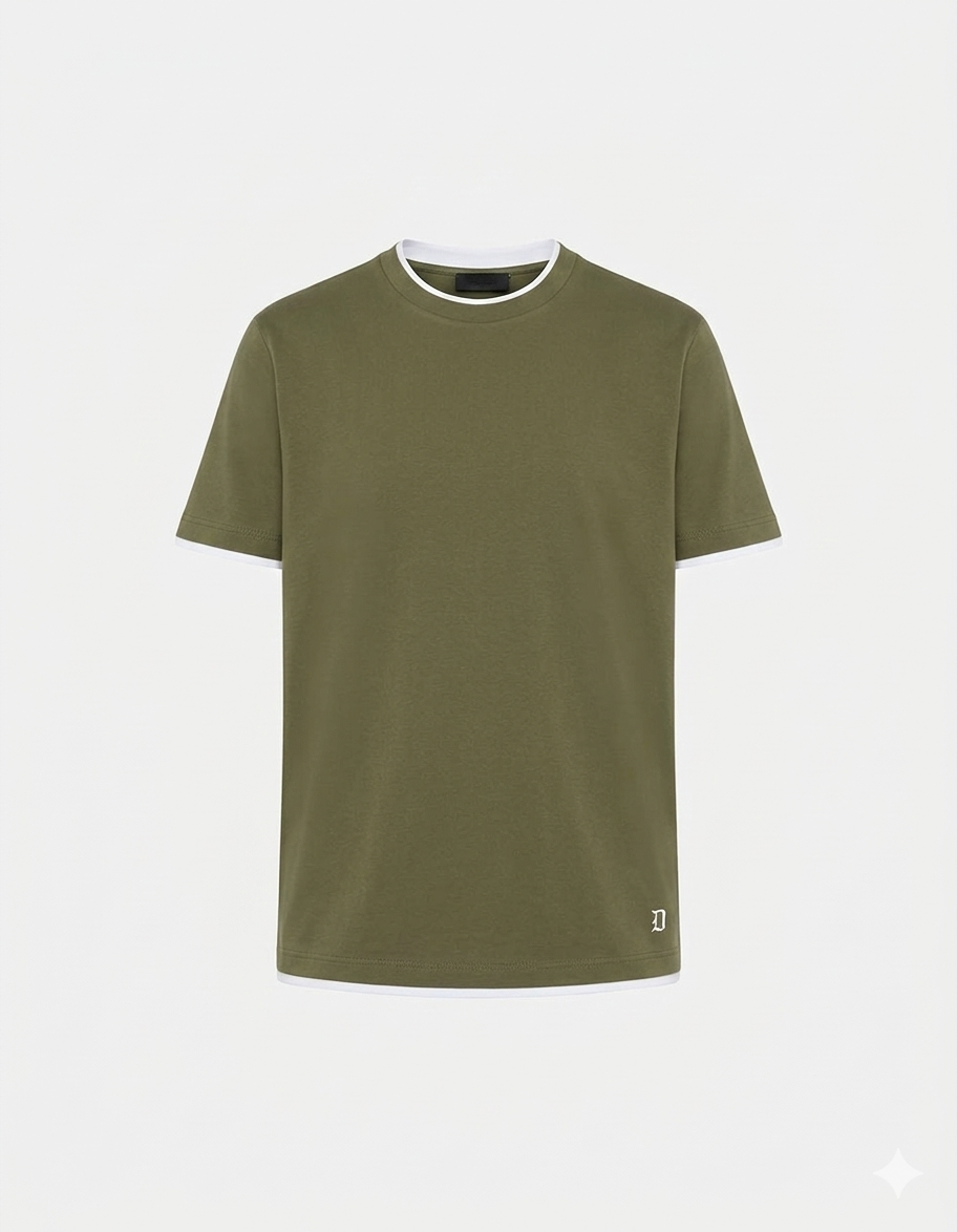 T-shirt girocollo regular in jersey DONDUP