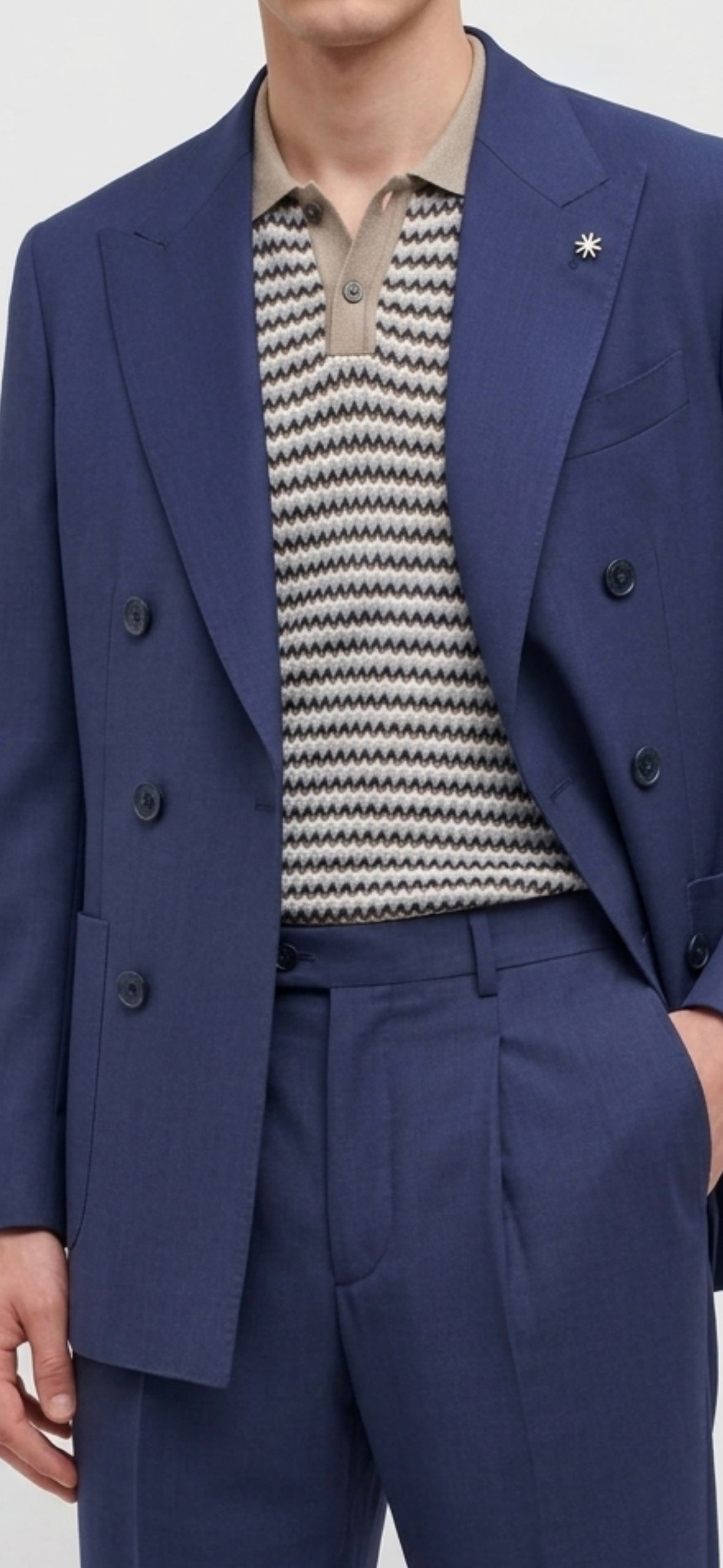 Abito Doppiopetto Rever A Lancia