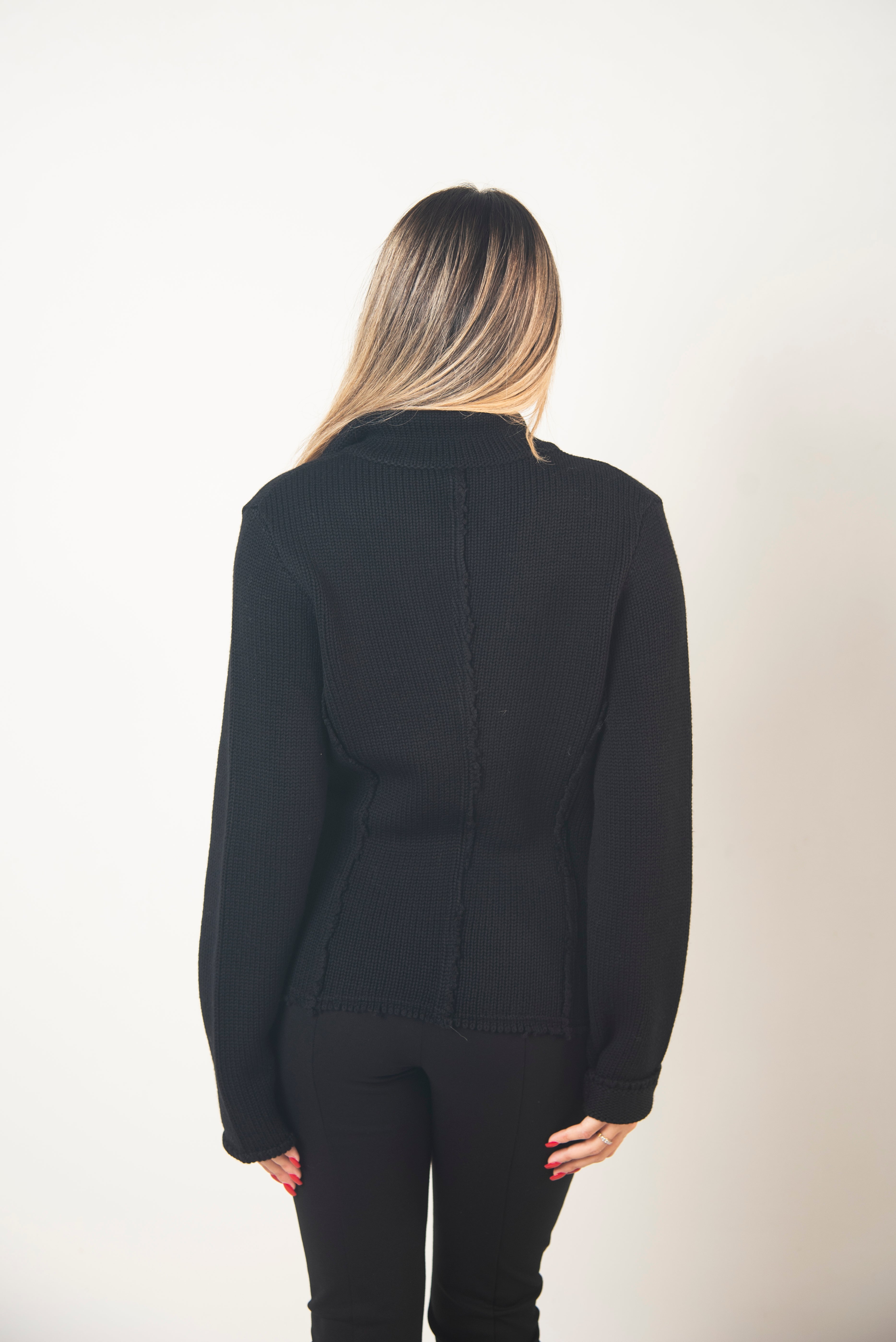 Giacca Blazer con Cardigan Integrato