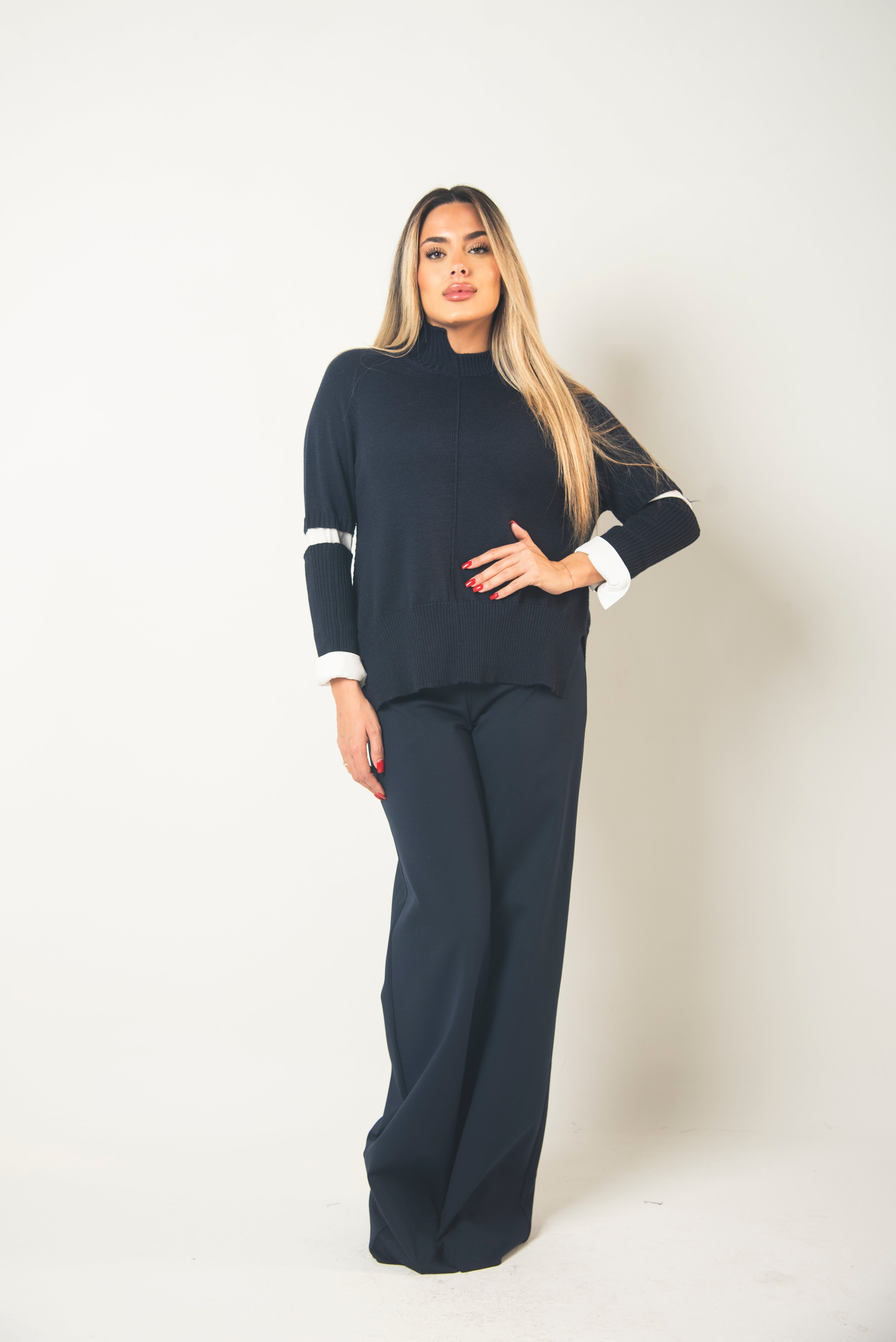 Pantalone Ampio in Jersey