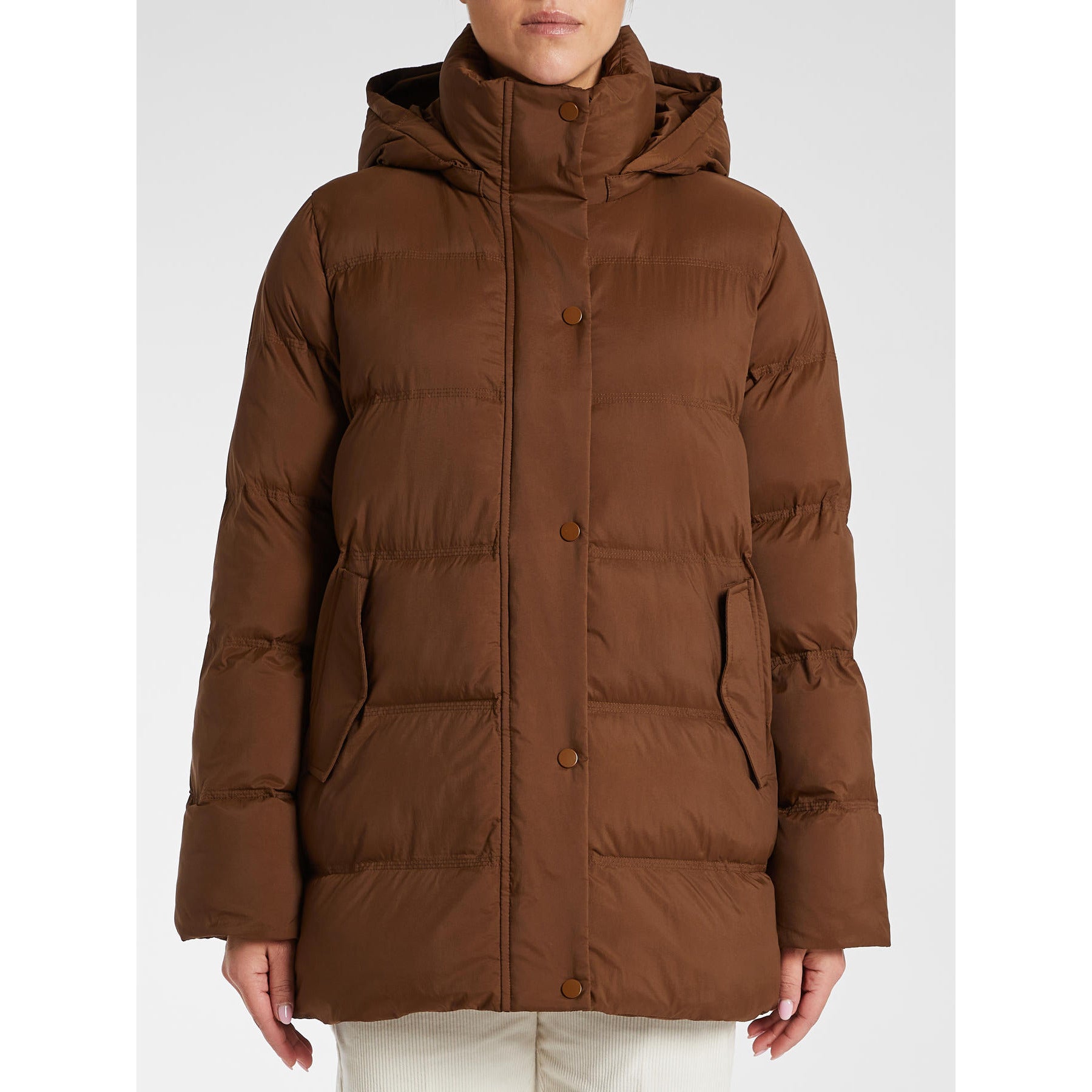 Giubbotto Imbottito Con Cappuccio