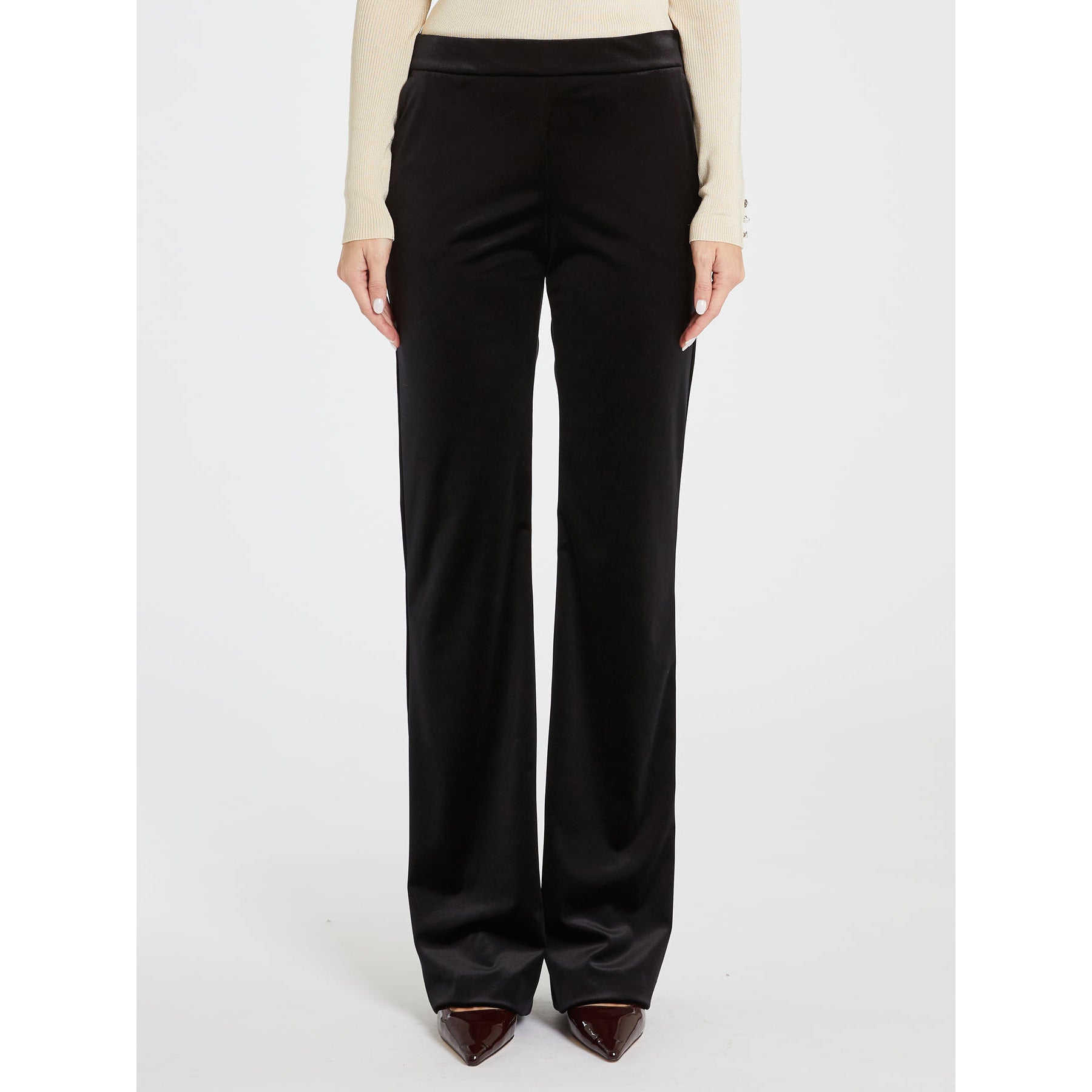Pantalone In Jersey di Velluto