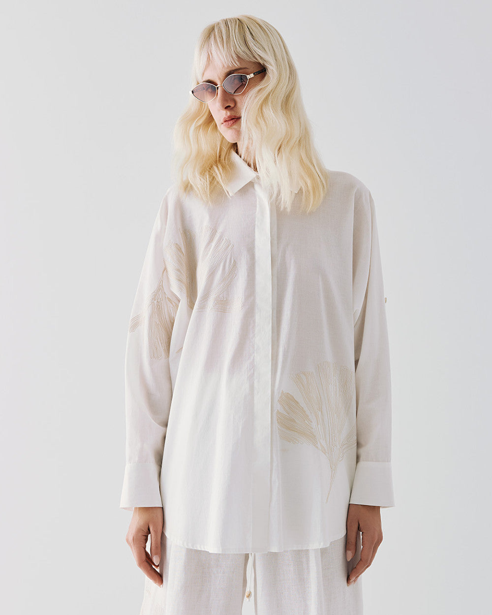 Camicia con Ricami