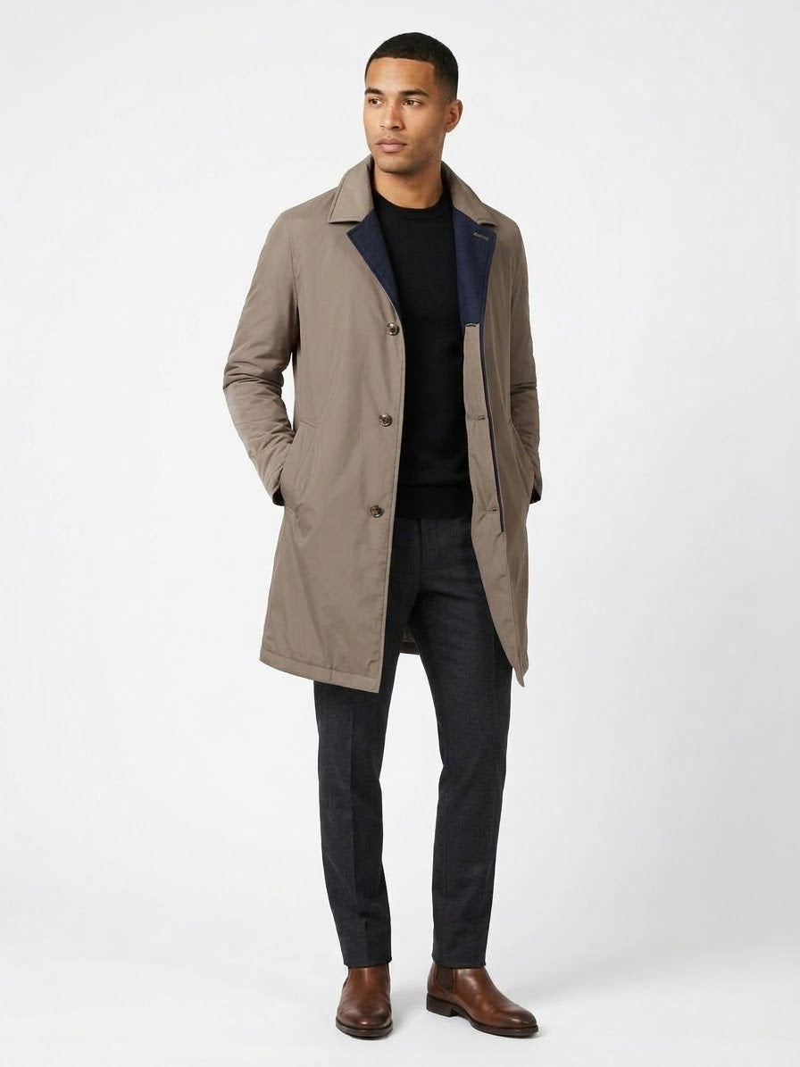 Cappotto in Cashmere Reversibile