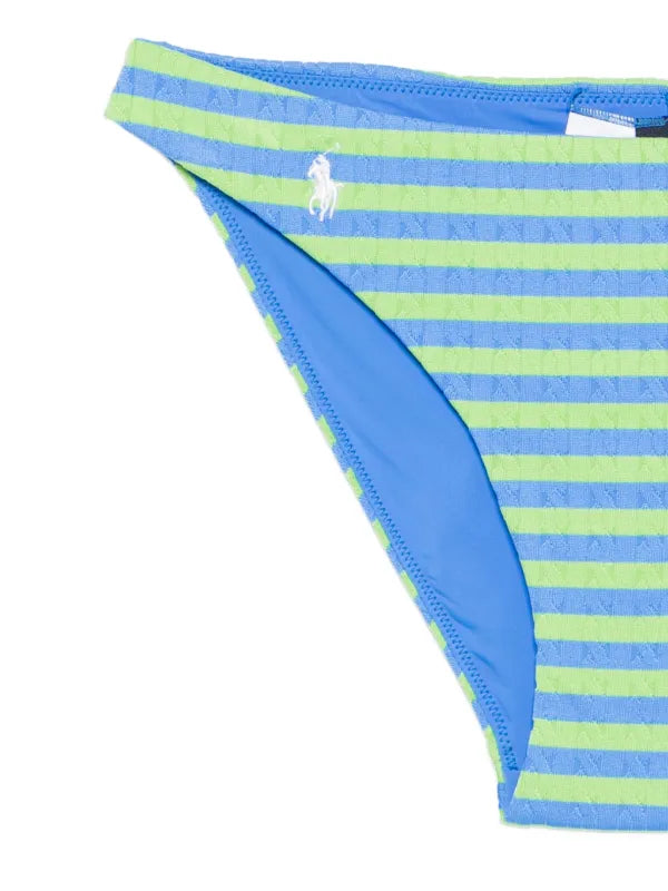 Costume Slip bikini a righe