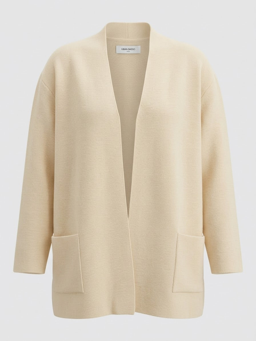 Cardigan Lungo in Lana