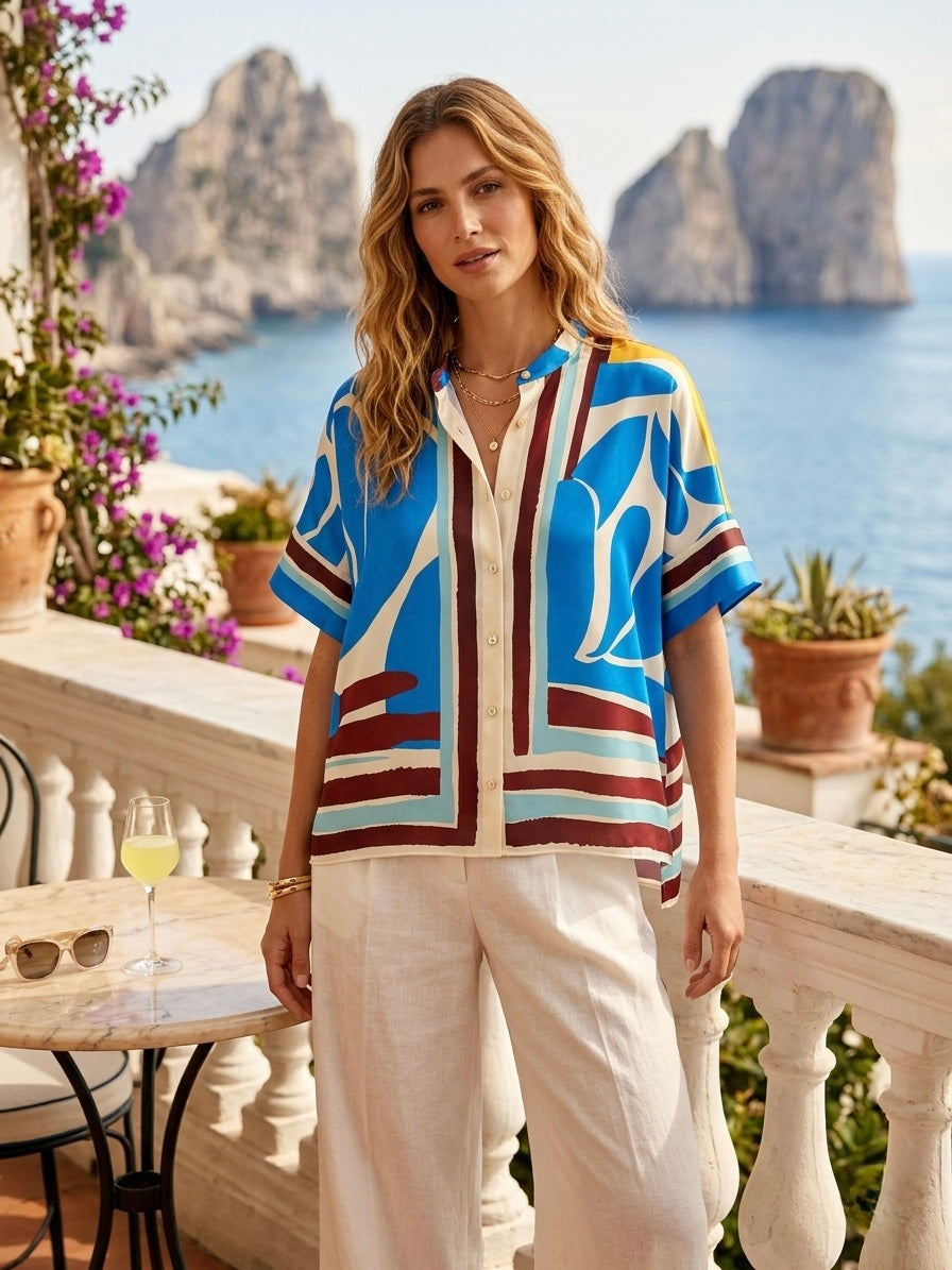 Camicia Fantasia In seta