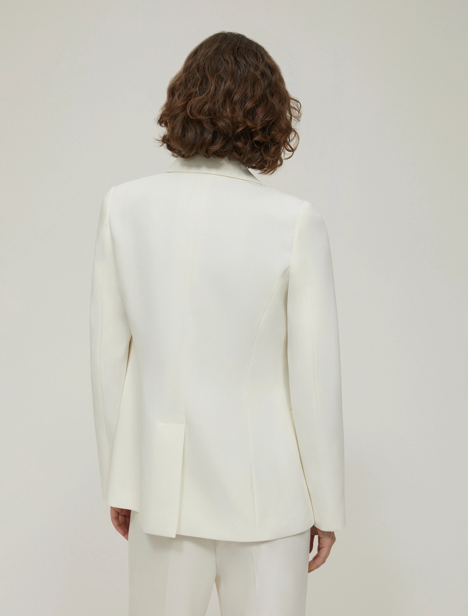 Blazer monopetto in cady